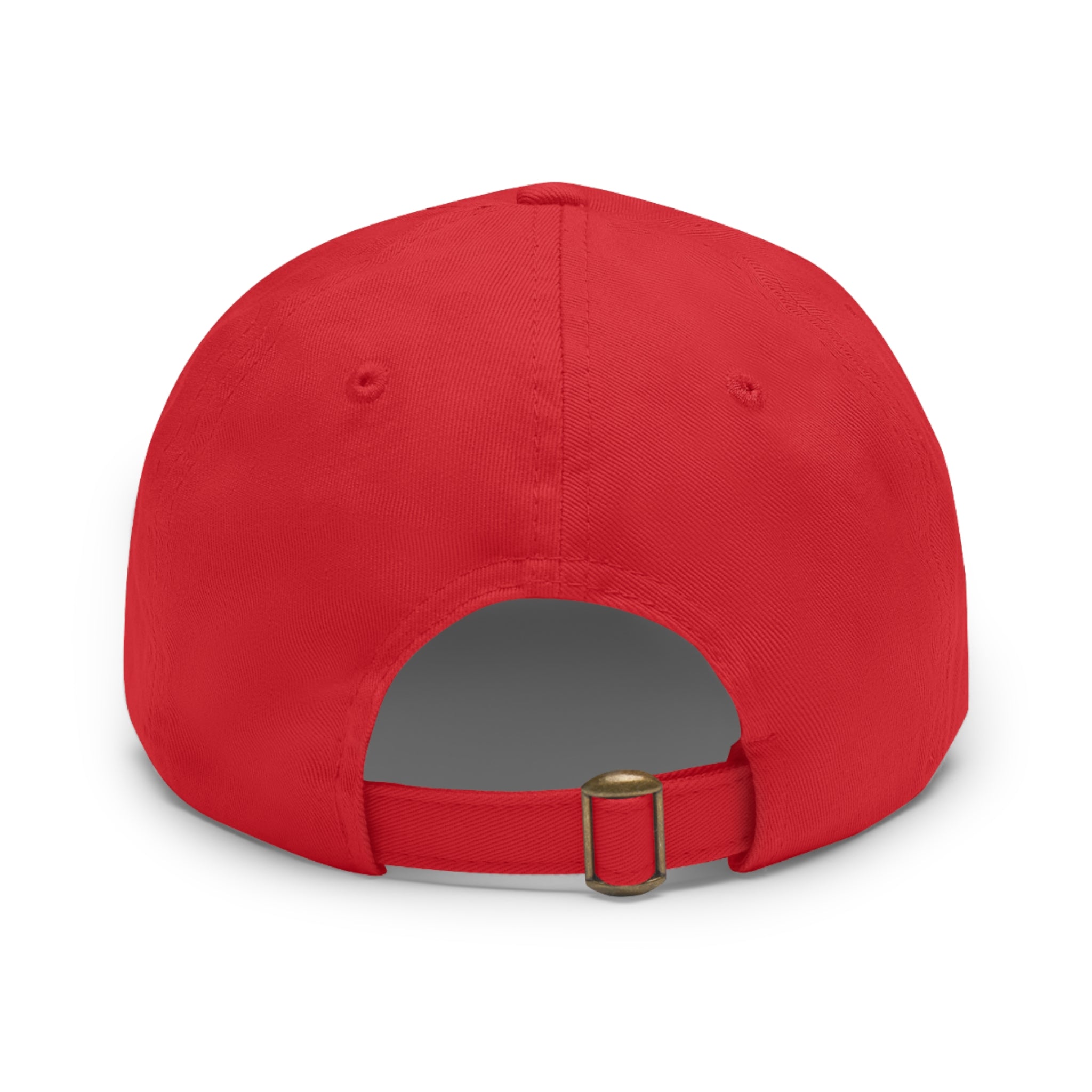 Gorra Dad Hat con Parche de Cuero Sintético | Zenvior Siempre Oro