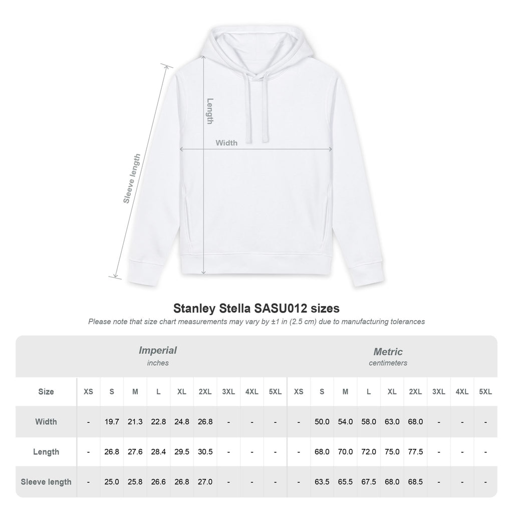 Sudadera con Capucha Unisex Orgánica Personalizada | ZENVIOR