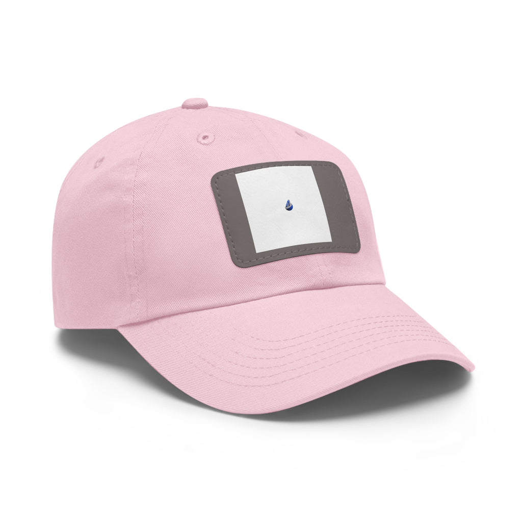 Gorra Dad Hat con Parche de Cuero Sintético | Zenvior Siempre Oro