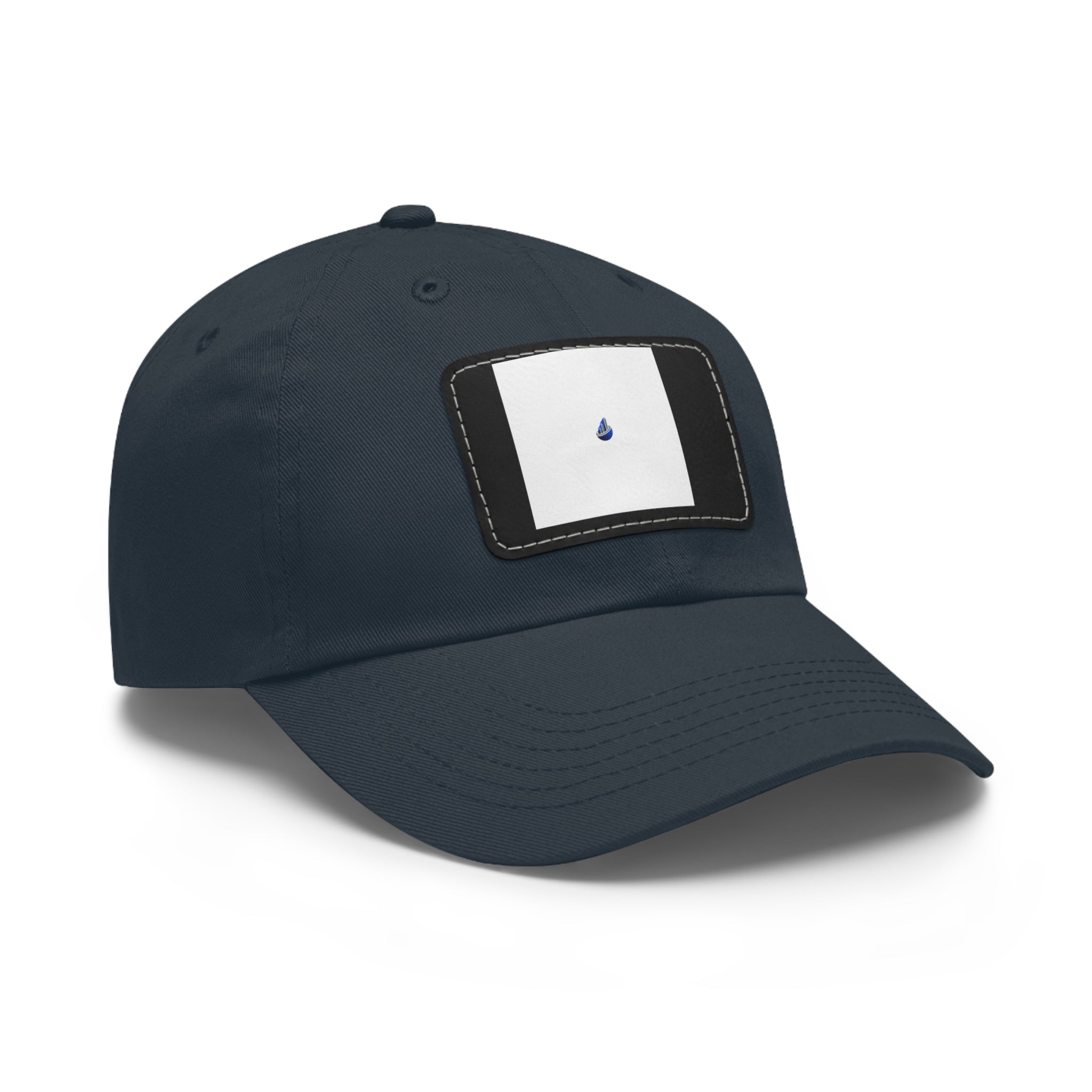 Gorra Dad Hat con Parche de Cuero Sintético | Zenvior Siempre Oro