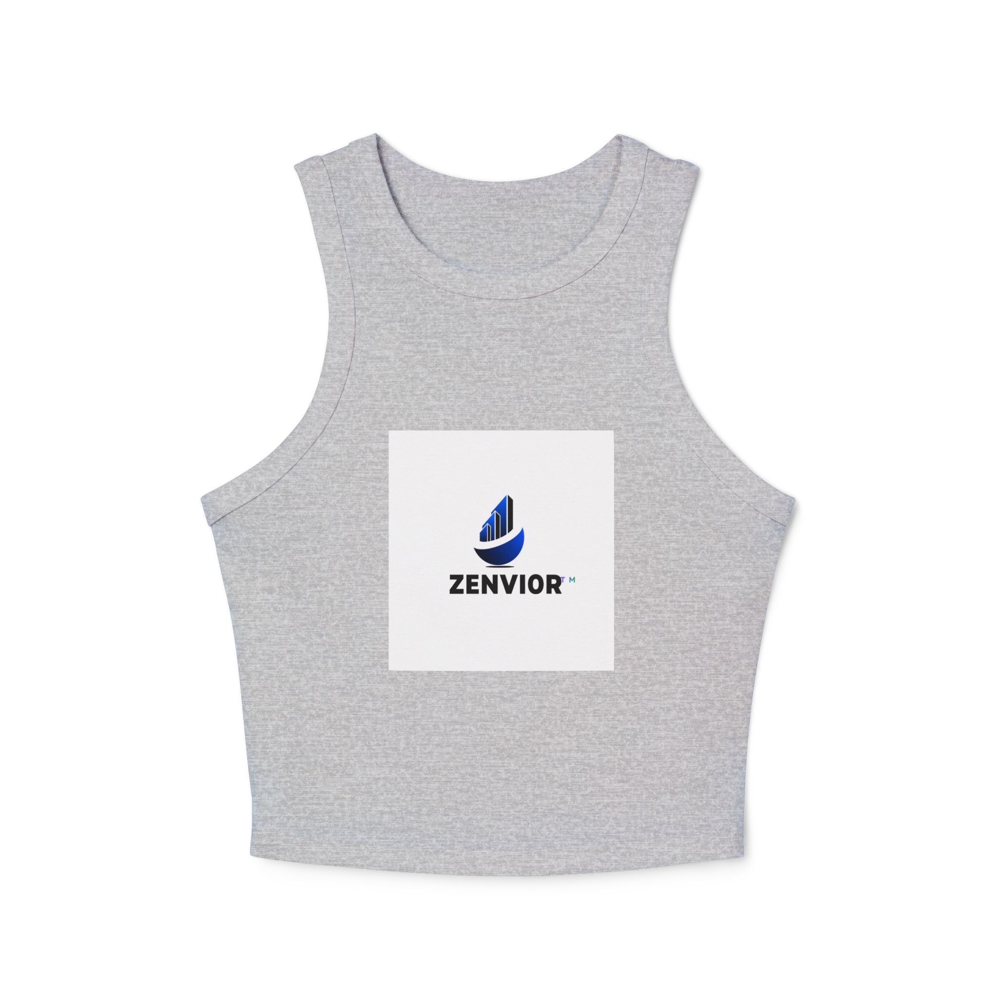Camiseta Sin Mangas para Mujer Original | Cuello Alto, Algodón Airlume Premium y Ajuste Elástico