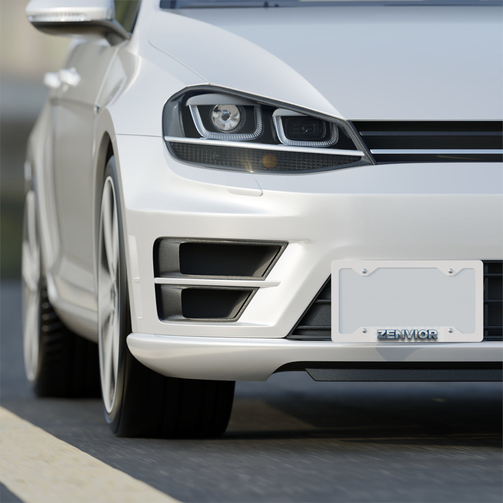 Marco de Matrícula Personalizado Premium | ZENVIOR