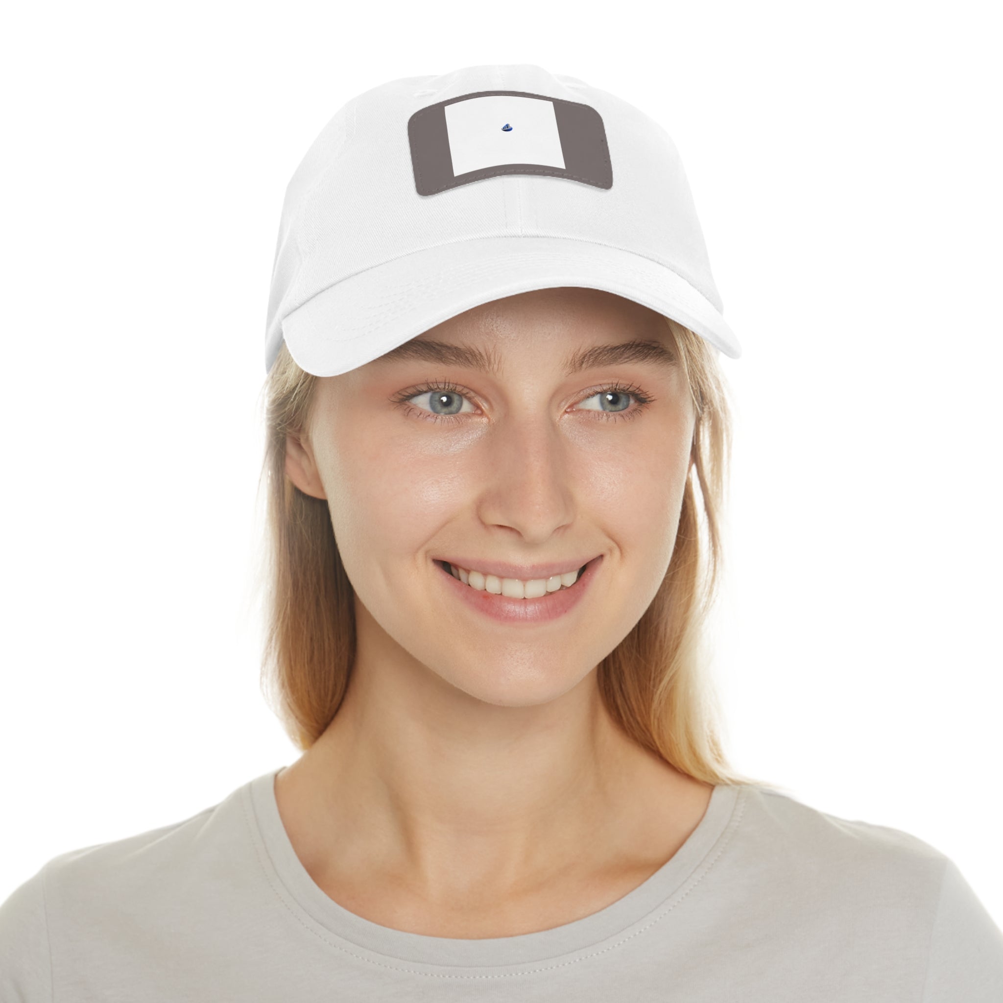 Gorra Dad Hat con Parche de Cuero Sintético | Zenvior Siempre Oro