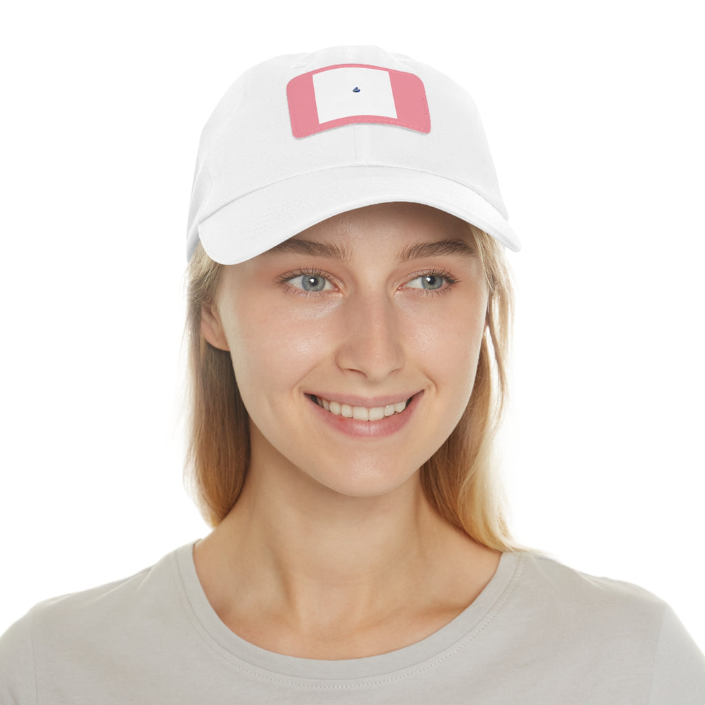 Gorra Dad Hat con Parche de Cuero Sintético | Zenvior Siempre Oro