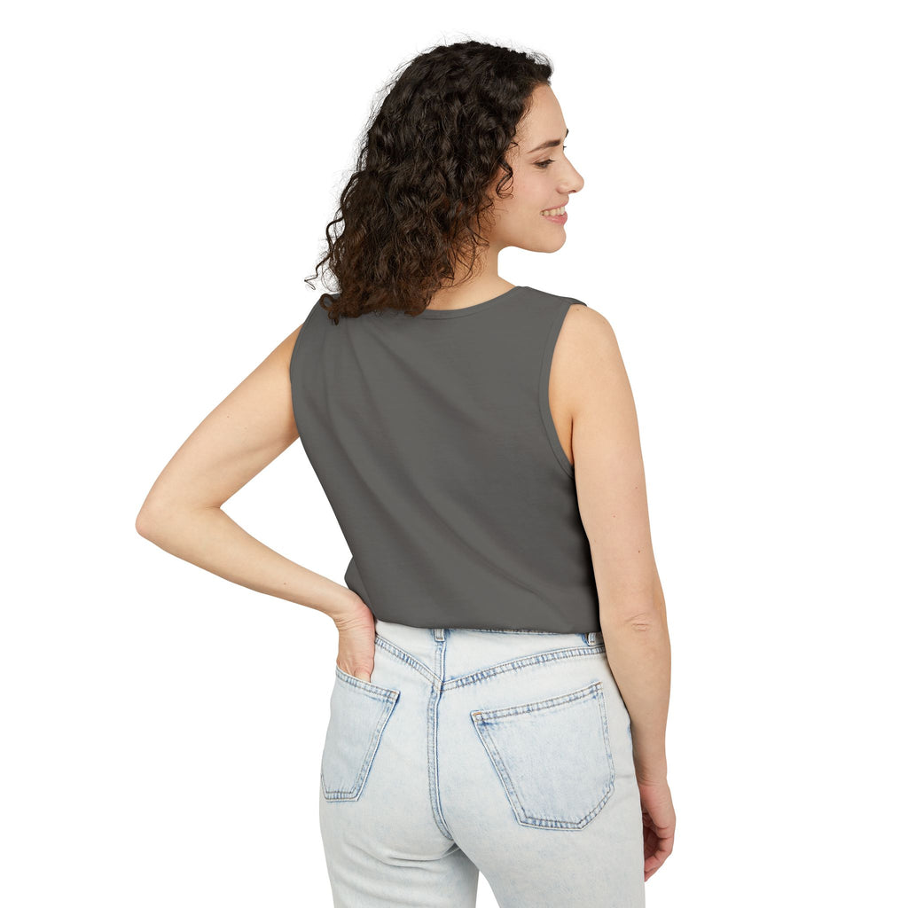 Camiseta sin Mangas Unisex Original Comfort Colors® Garment-Dyed | 100% Algodón Hilado en Anillo
