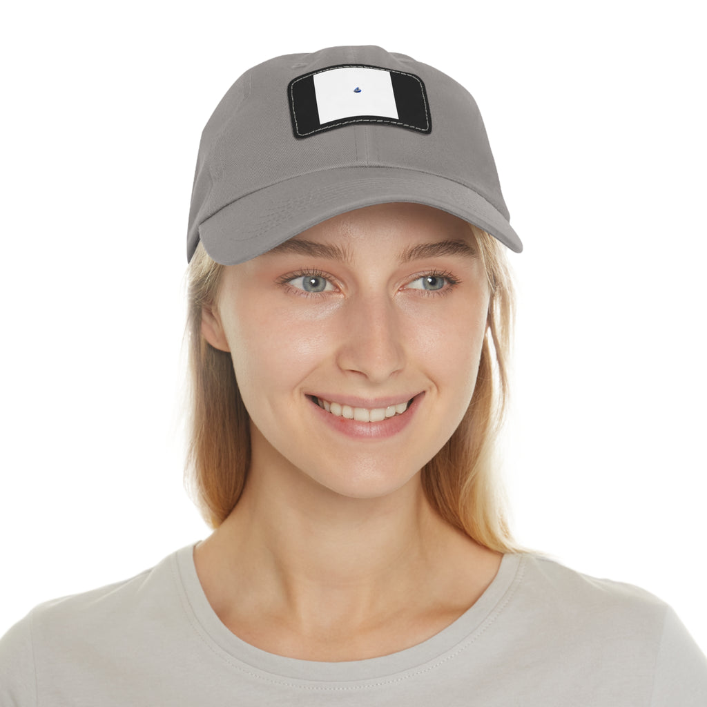 Gorra Dad Hat con Parche de Cuero Sintético | Zenvior Siempre Oro