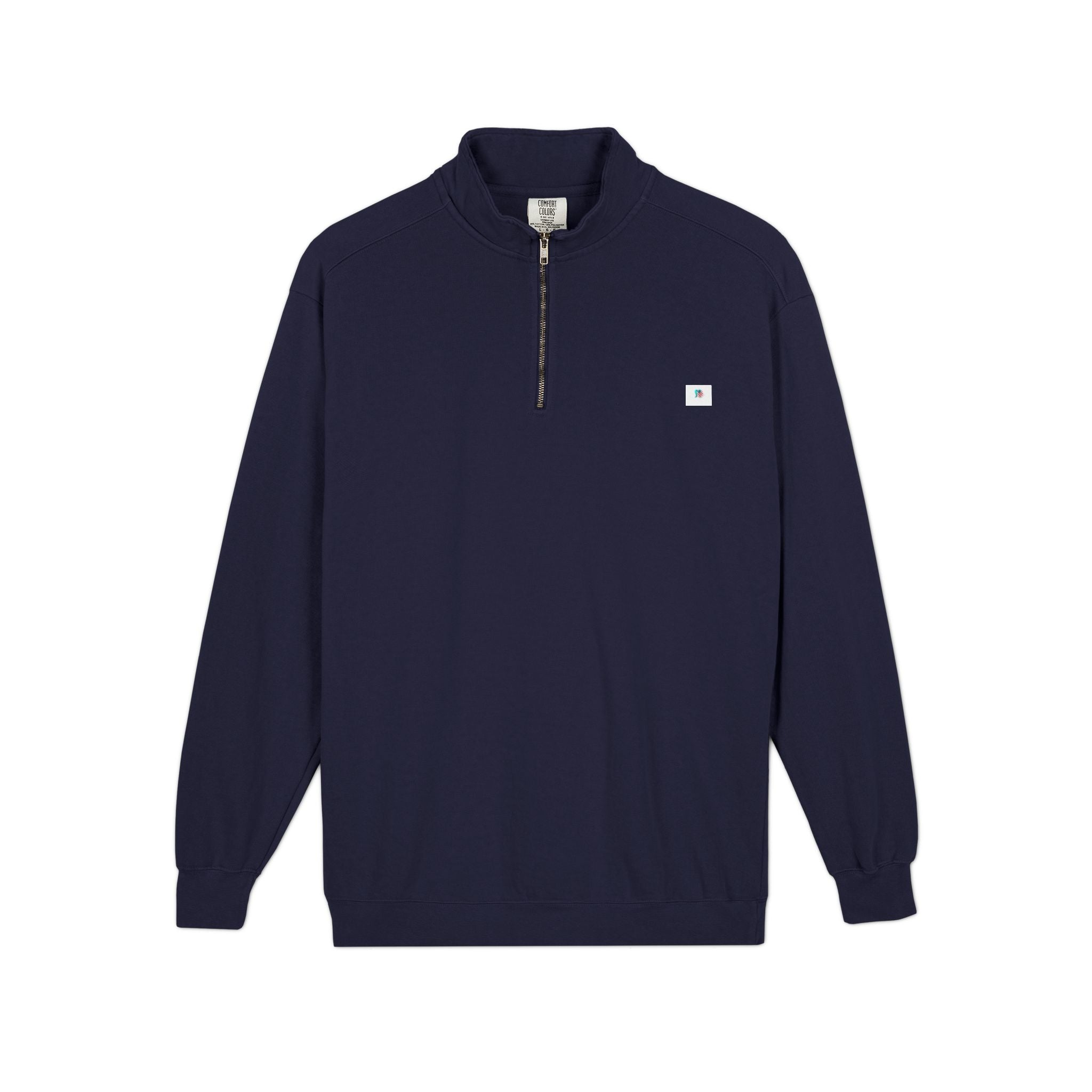 Sudadera Comfort Colors Sudadera 1/4 Zip Sudadera con cremallera unisex Sudadera premium de algodón Sudadera teñida en prenda Pulóver con cuello alto Ropa casual premium Comfort Colors original