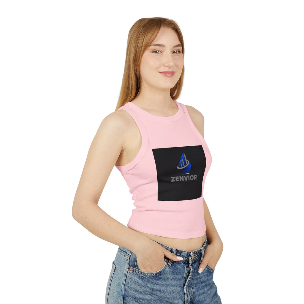 Camiseta Sin Mangas para Mujer Original | Algodón Airlume Premium, Ajuste Elástico y Cuello Alto