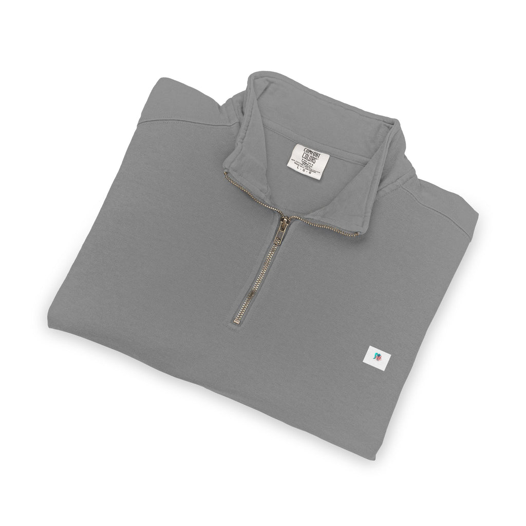 Sudadera Comfort Colors Sudadera 1/4 Zip Sudadera con cremallera unisex Sudadera premium de algodón Sudadera teñida en prenda Pulóver con cuello alto Ropa casual premium Comfort Colors original
