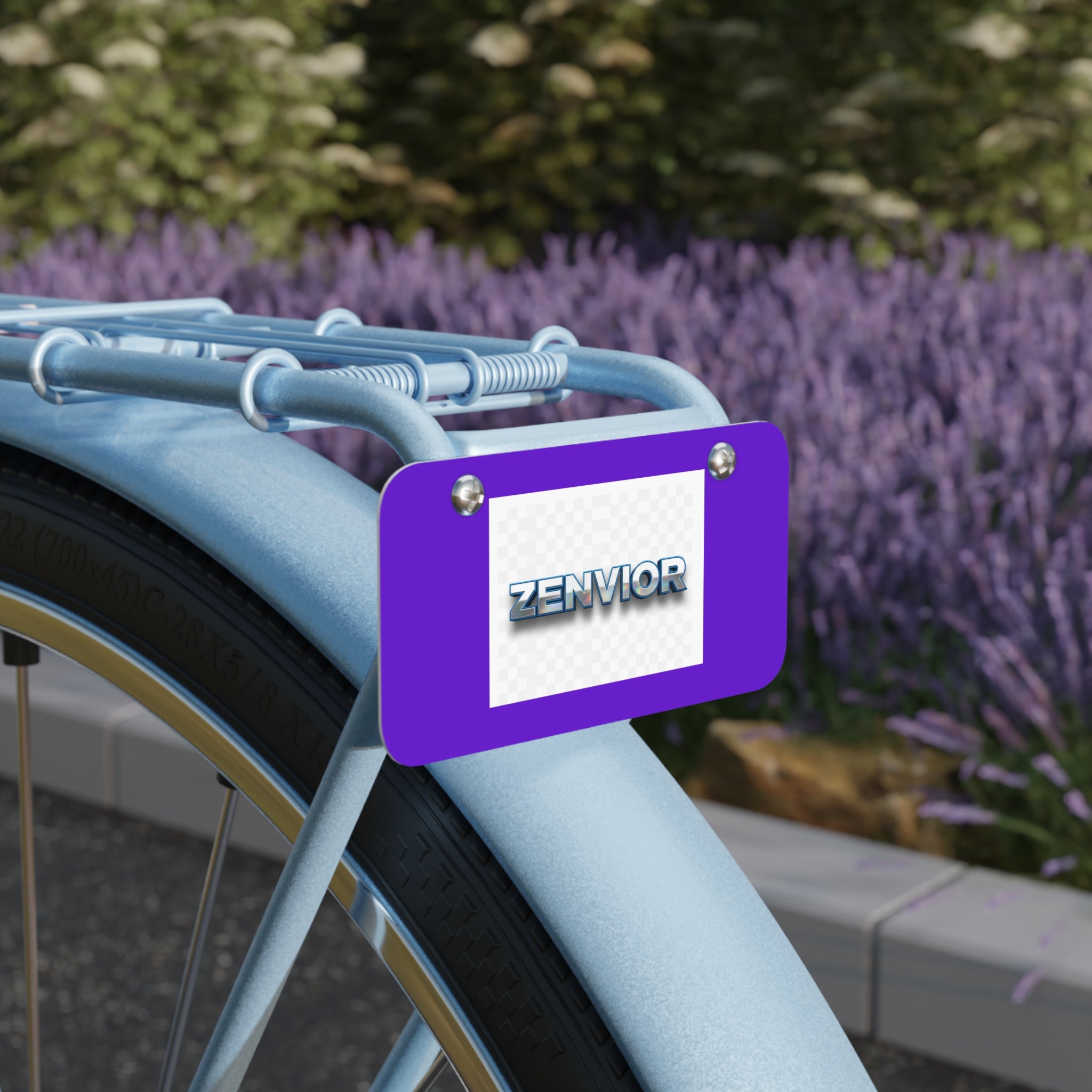 Placa de Matrícula Personalizada para Bicicleta y Moto | ZENVIOR