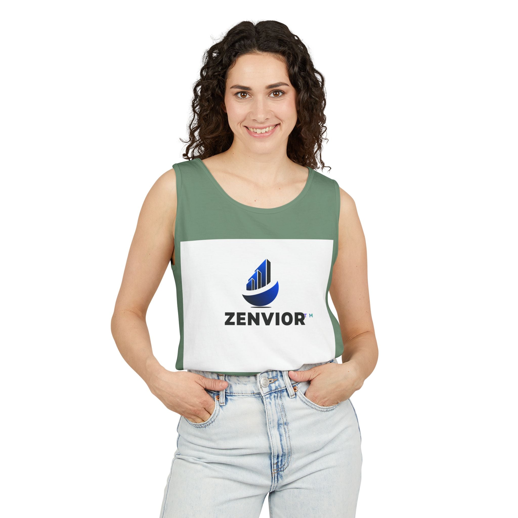 Camiseta sin Mangas Unisex Original Comfort Colors® Garment-Dyed | 100% Algodón Hilado en Anillo