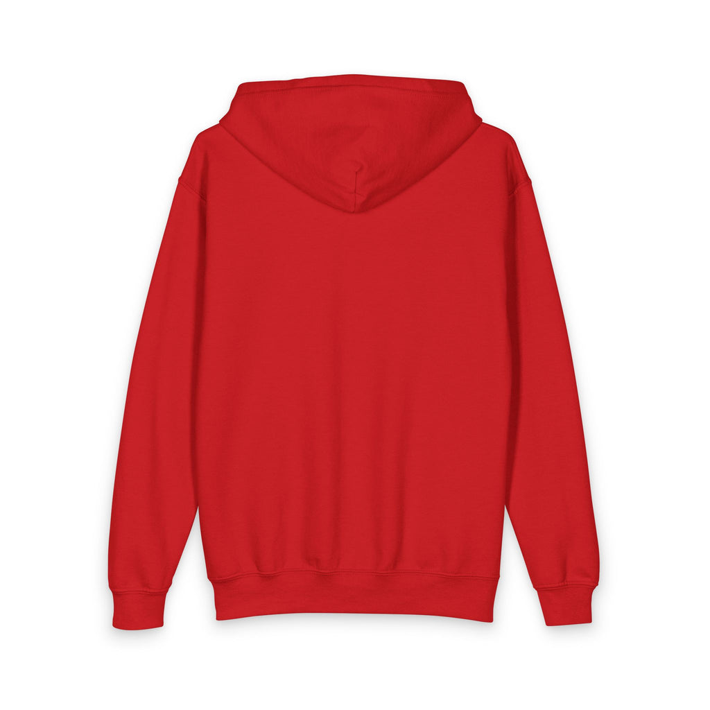 ZENVIOR | Polerón Juvenil Original Gildan® Youth Heavy Blend™ Full Zip Hoodie con Cierre Completo