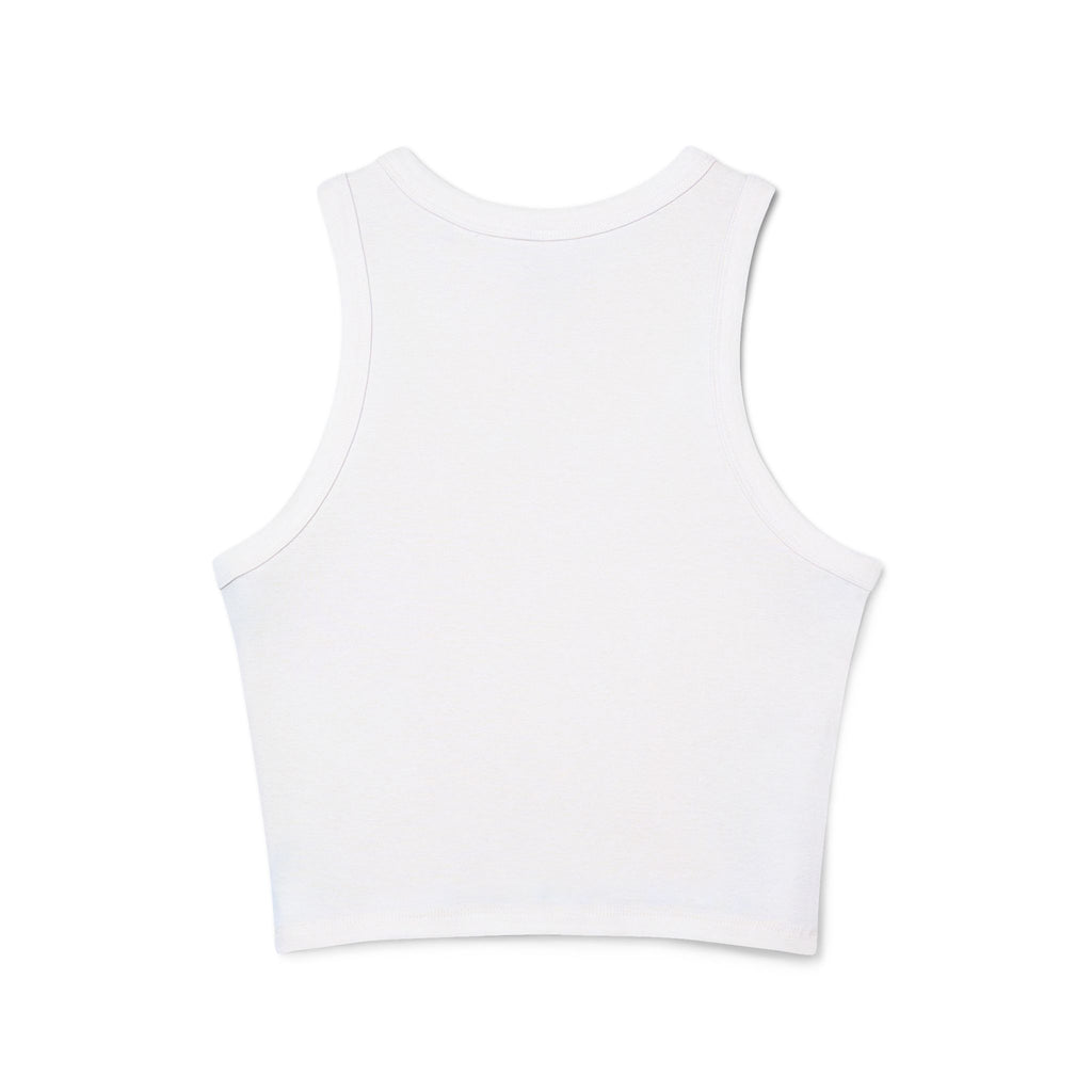Camiseta Sin Mangas para Mujer Original | Algodón Airlume Premium, Ajuste Elástico y Cuello Alto