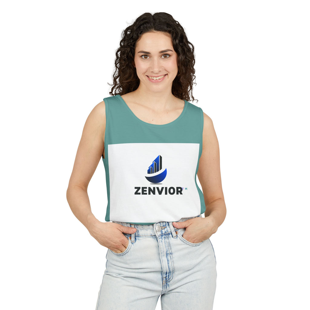 Camiseta sin Mangas Unisex Original Comfort Colors® Garment-Dyed | 100% Algodón Hilado en Anillo