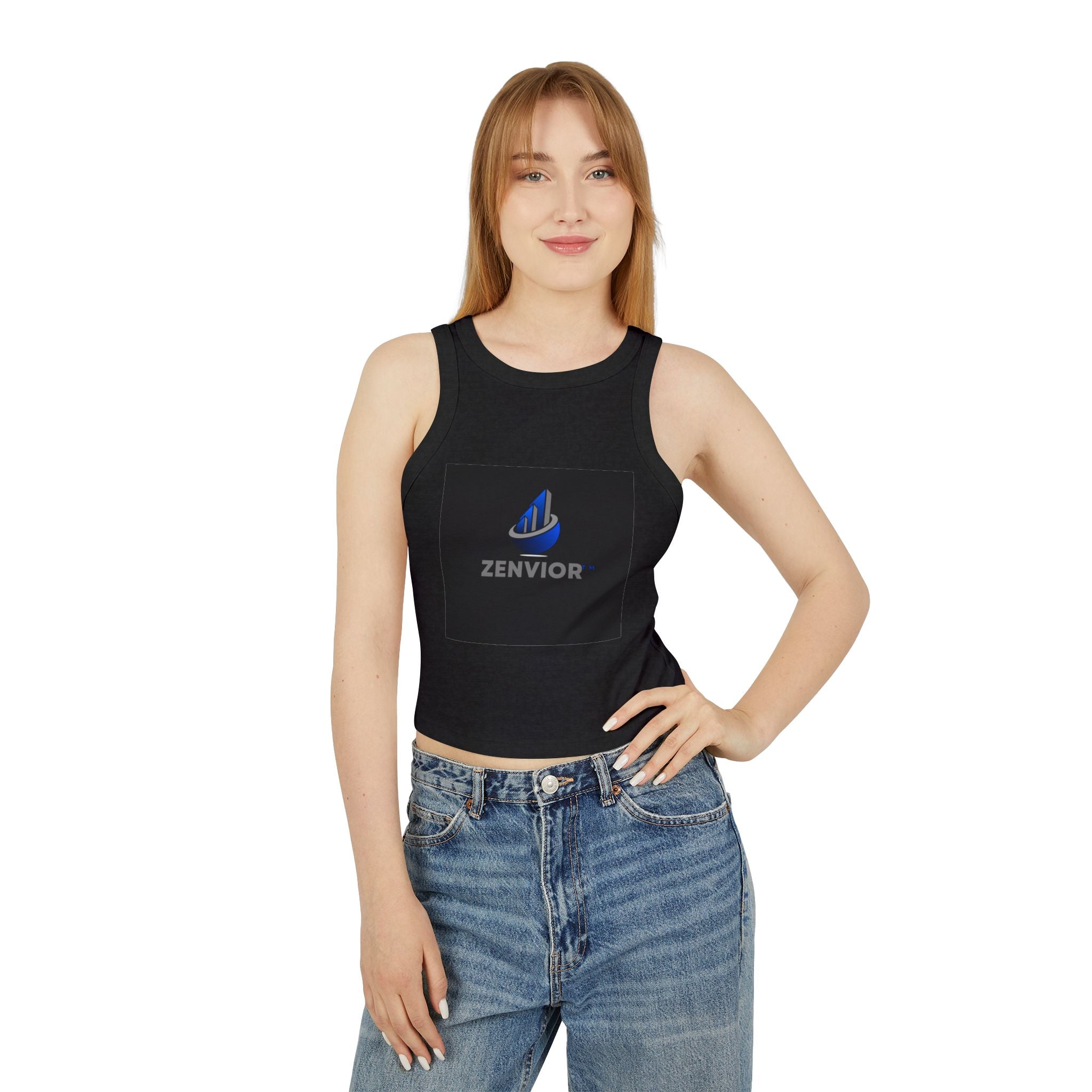 Camiseta Sin Mangas para Mujer Original | Algodón Airlume Premium, Ajuste Elástico y Cuello Alto