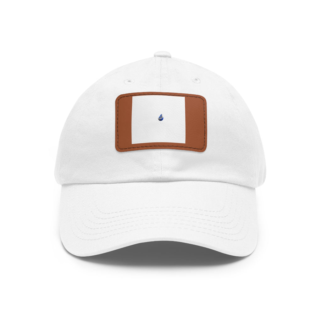 Gorra Dad Hat con Parche de Cuero Sintético | Zenvior Siempre Oro