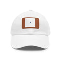 Gorra Dad Hat con Parche de Cuero Sintético | Zenvior Siempre Oro