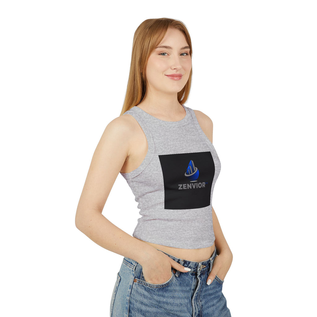 Camiseta Sin Mangas para Mujer Original | Algodón Airlume Premium, Ajuste Elástico y Cuello Alto