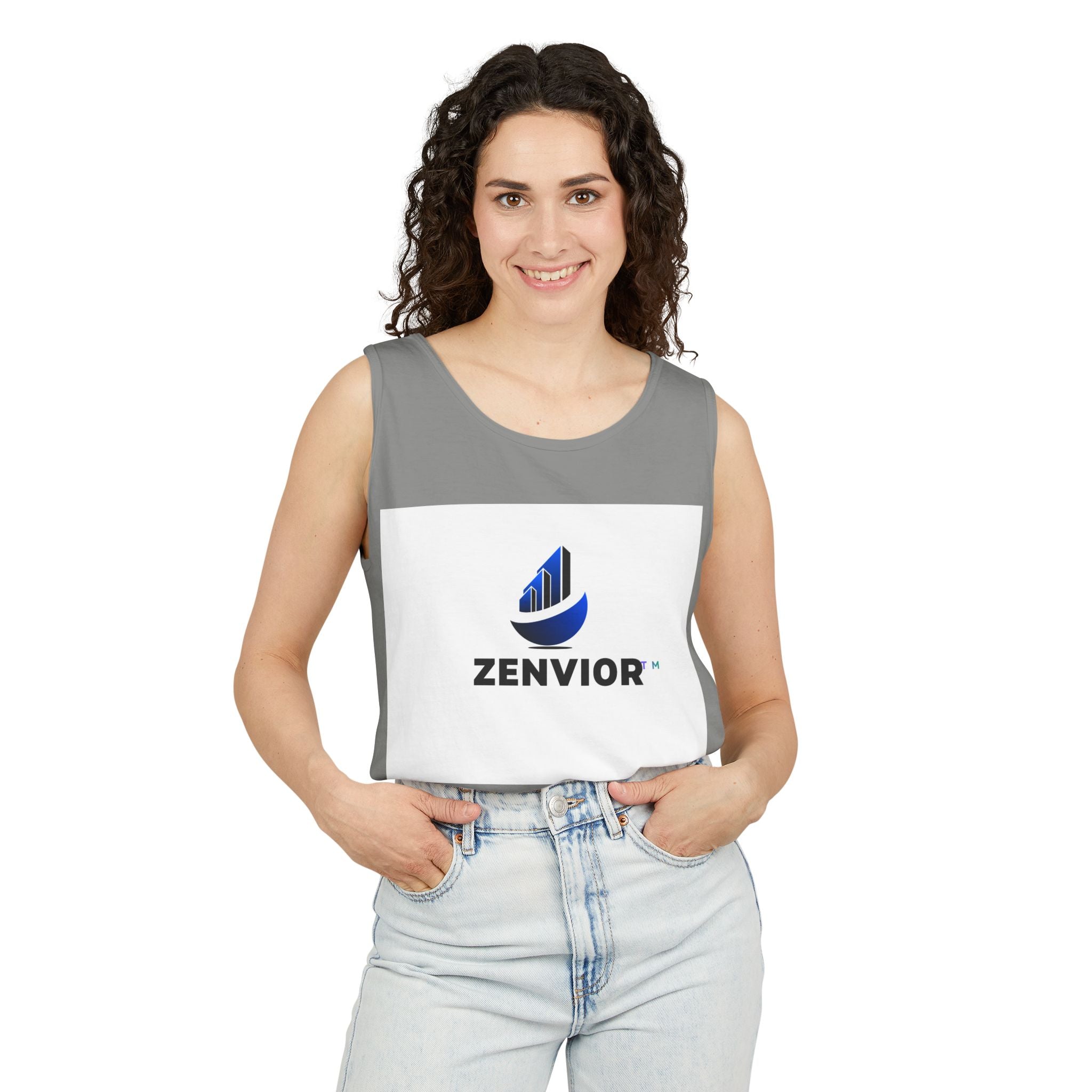 Camiseta sin Mangas Unisex Original Comfort Colors® Garment-Dyed | 100% Algodón Hilado en Anillo