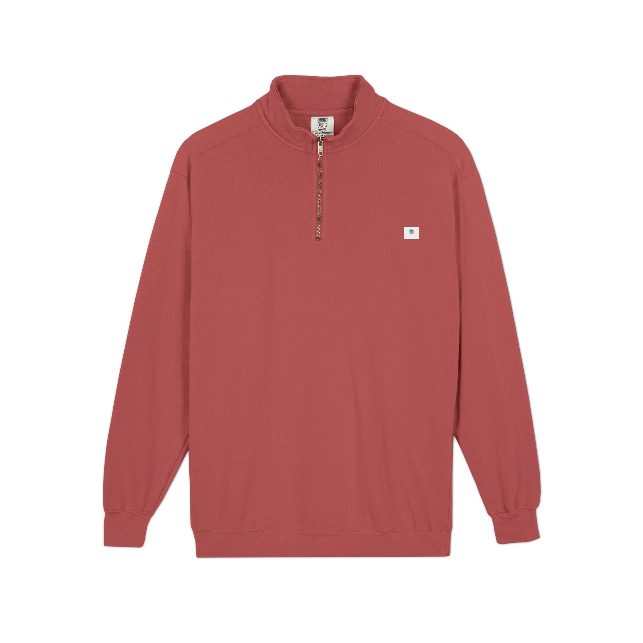 Sudadera Comfort Colors Sudadera 1/4 Zip Sudadera con cremallera unisex Sudadera premium de algodón Sudadera teñida en prenda Pulóver con cuello alto Ropa casual premium Comfort Colors original