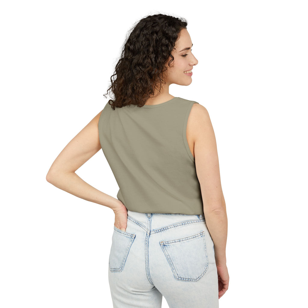 Camiseta sin Mangas Unisex Original Comfort Colors® Garment-Dyed | 100% Algodón Hilado en Anillo
