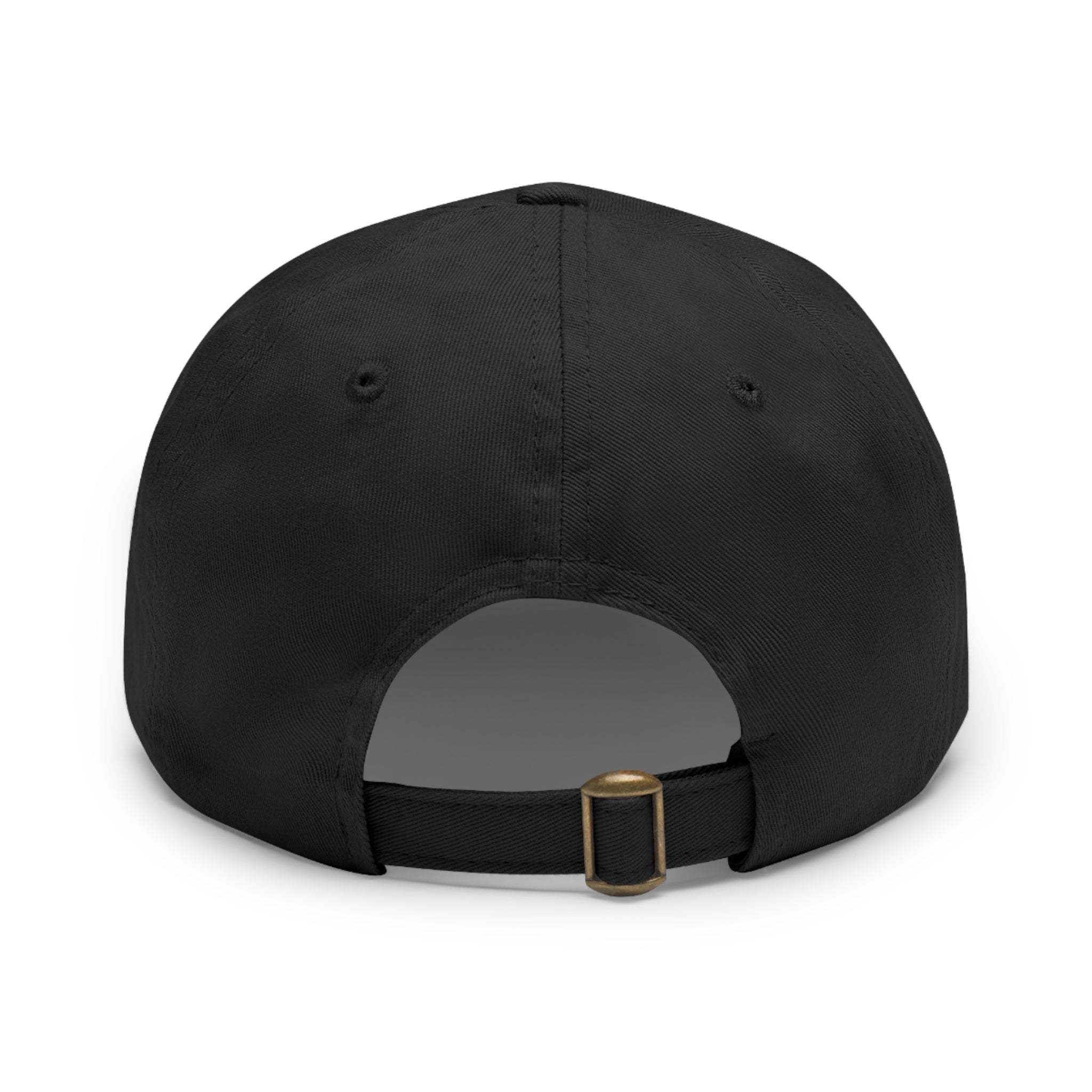 Gorra Dad Hat con Parche de Cuero Sintético | Zenvior Siempre Oro
