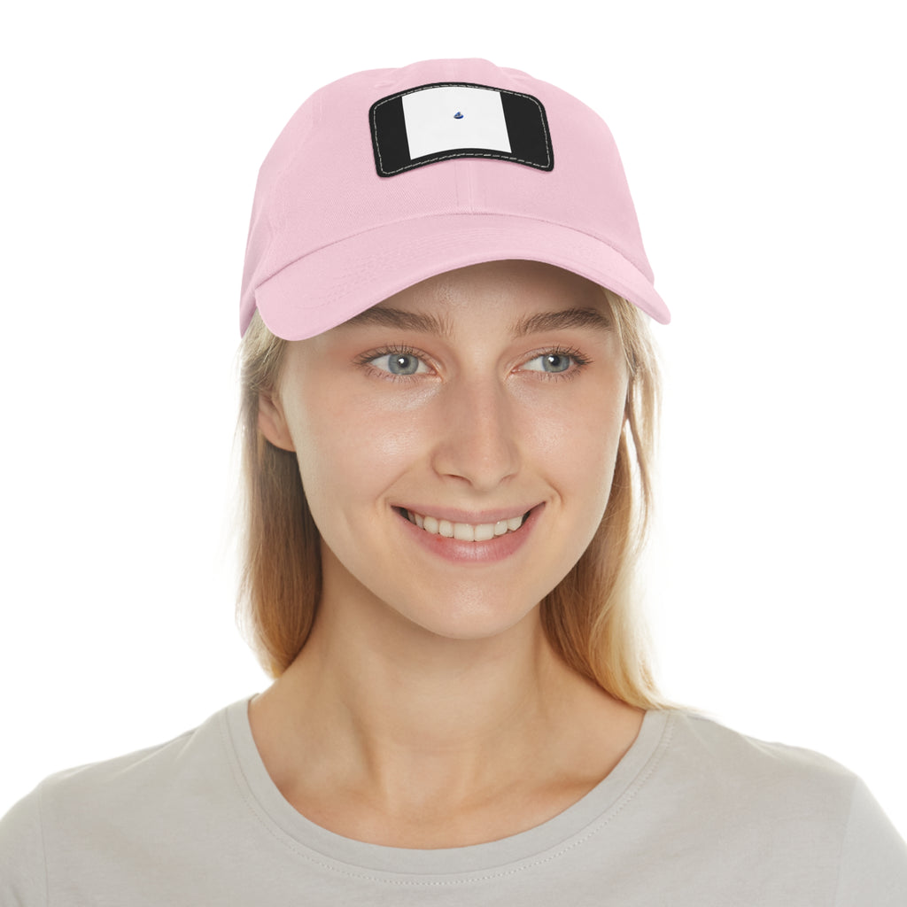 Gorra Dad Hat con Parche de Cuero Sintético | Zenvior Siempre Oro