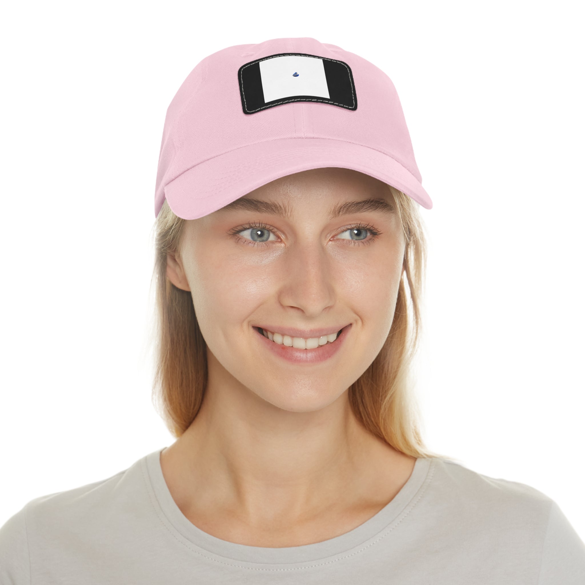 Gorra Dad Hat con Parche de Cuero Sintético | Zenvior Siempre Oro