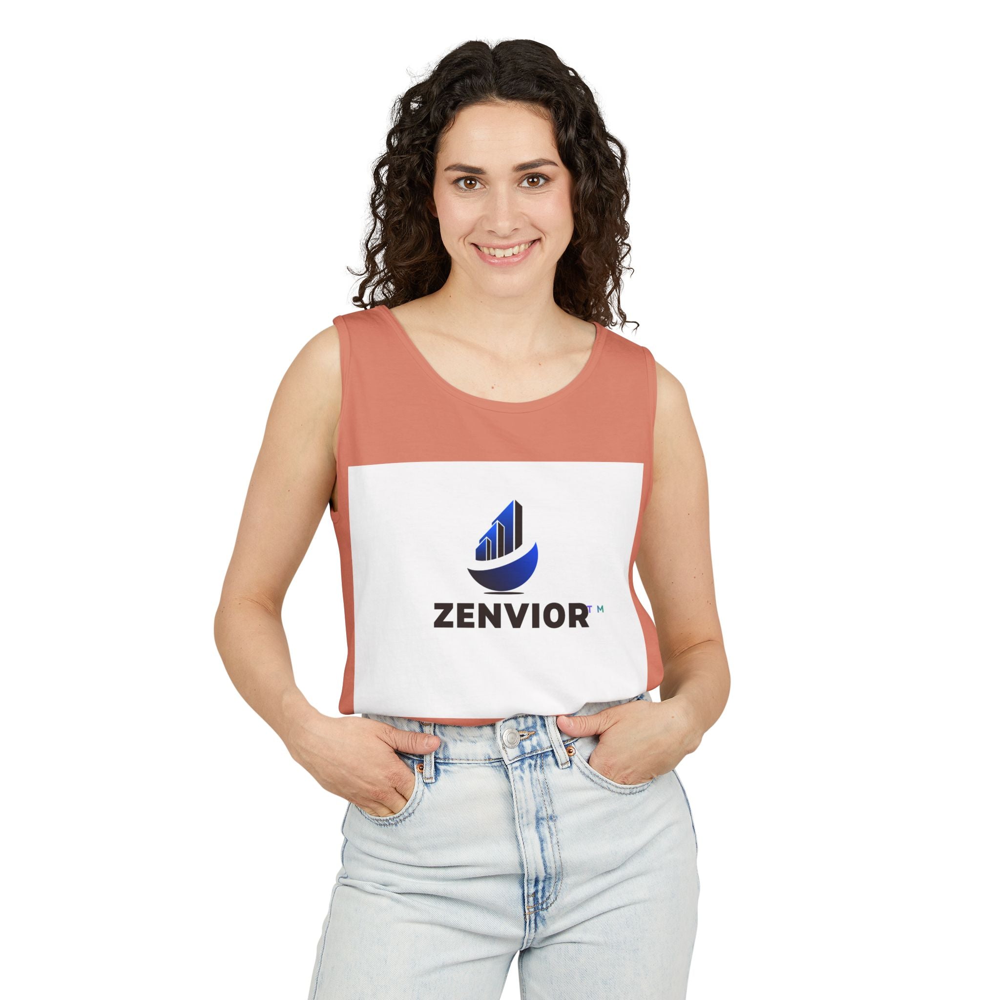 Camiseta sin Mangas Unisex Original Comfort Colors® Garment-Dyed | 100% Algodón Hilado en Anillo
