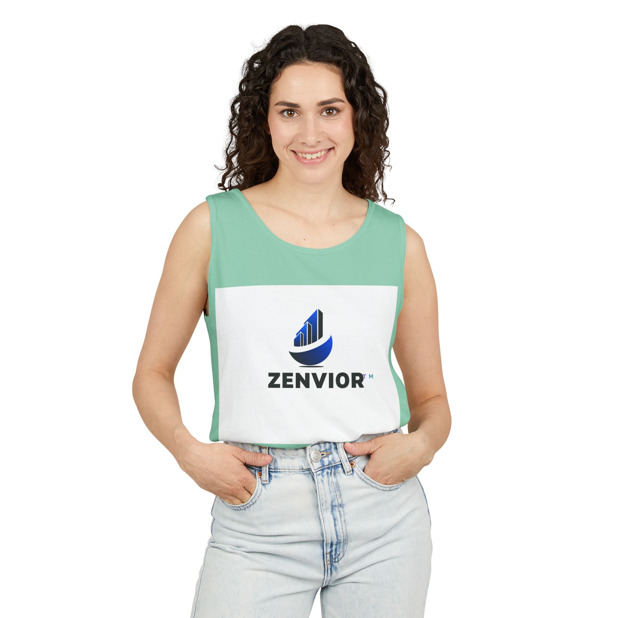 Camiseta sin Mangas Unisex Original Comfort Colors® Garment-Dyed | 100% Algodón Hilado en Anillo