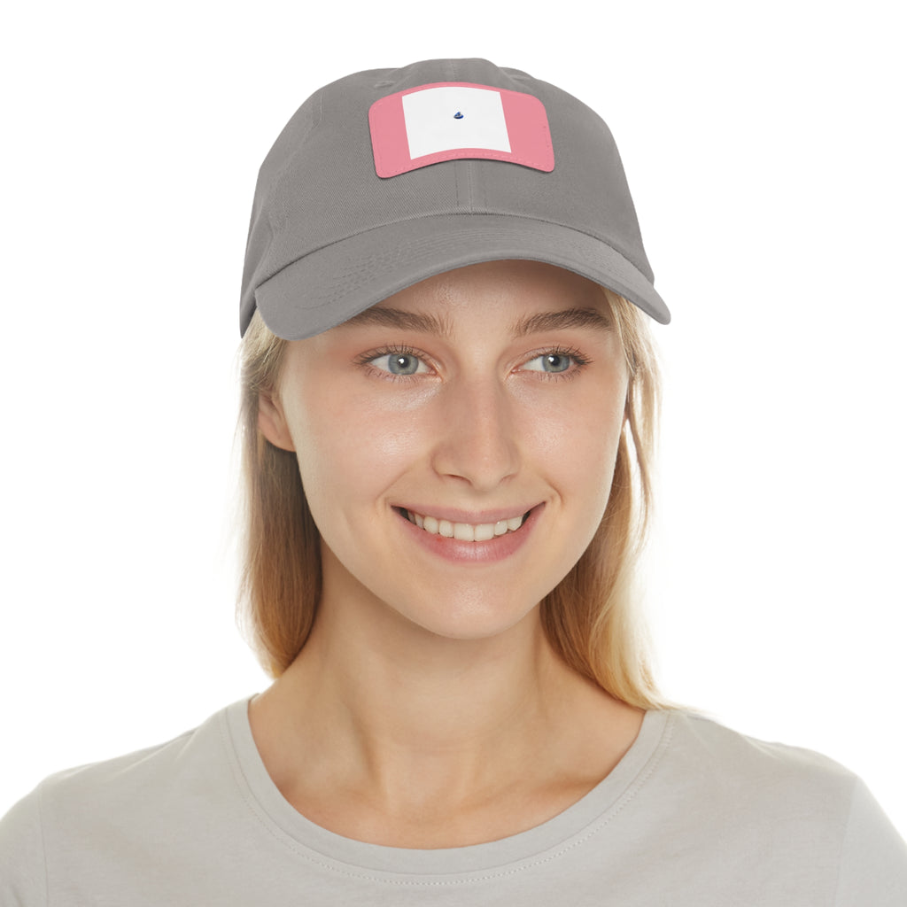 Gorra Dad Hat con Parche de Cuero Sintético | Zenvior Siempre Oro