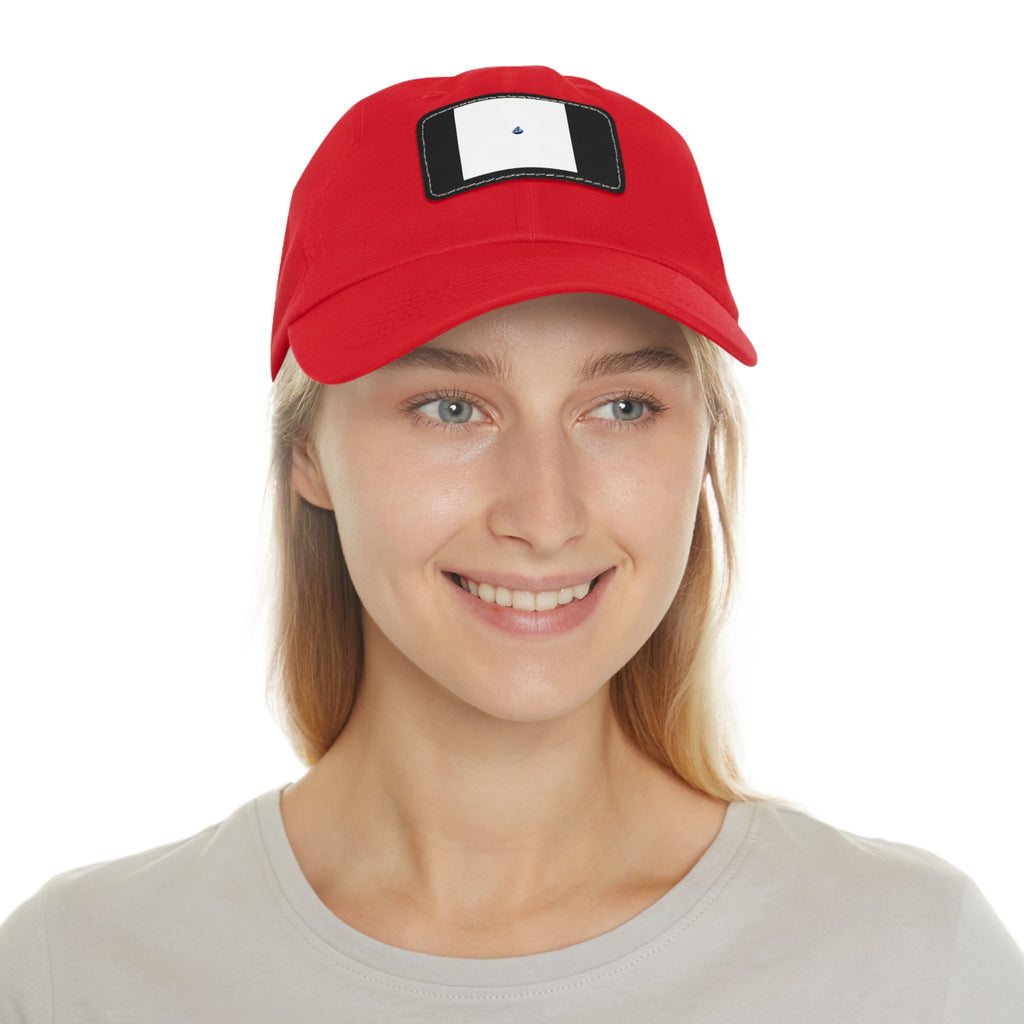 Gorra Dad Hat con Parche de Cuero Sintético | Zenvior Siempre Oro