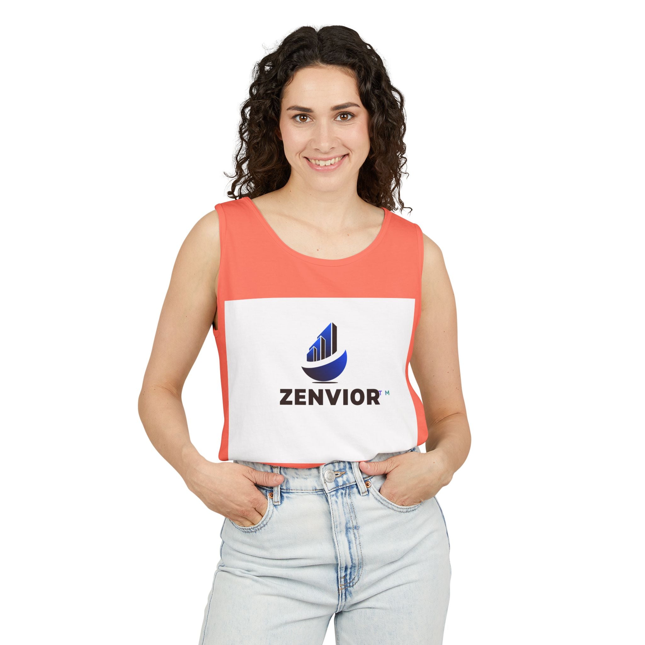 Camiseta sin Mangas Unisex Original Comfort Colors® Garment-Dyed | 100% Algodón Hilado en Anillo