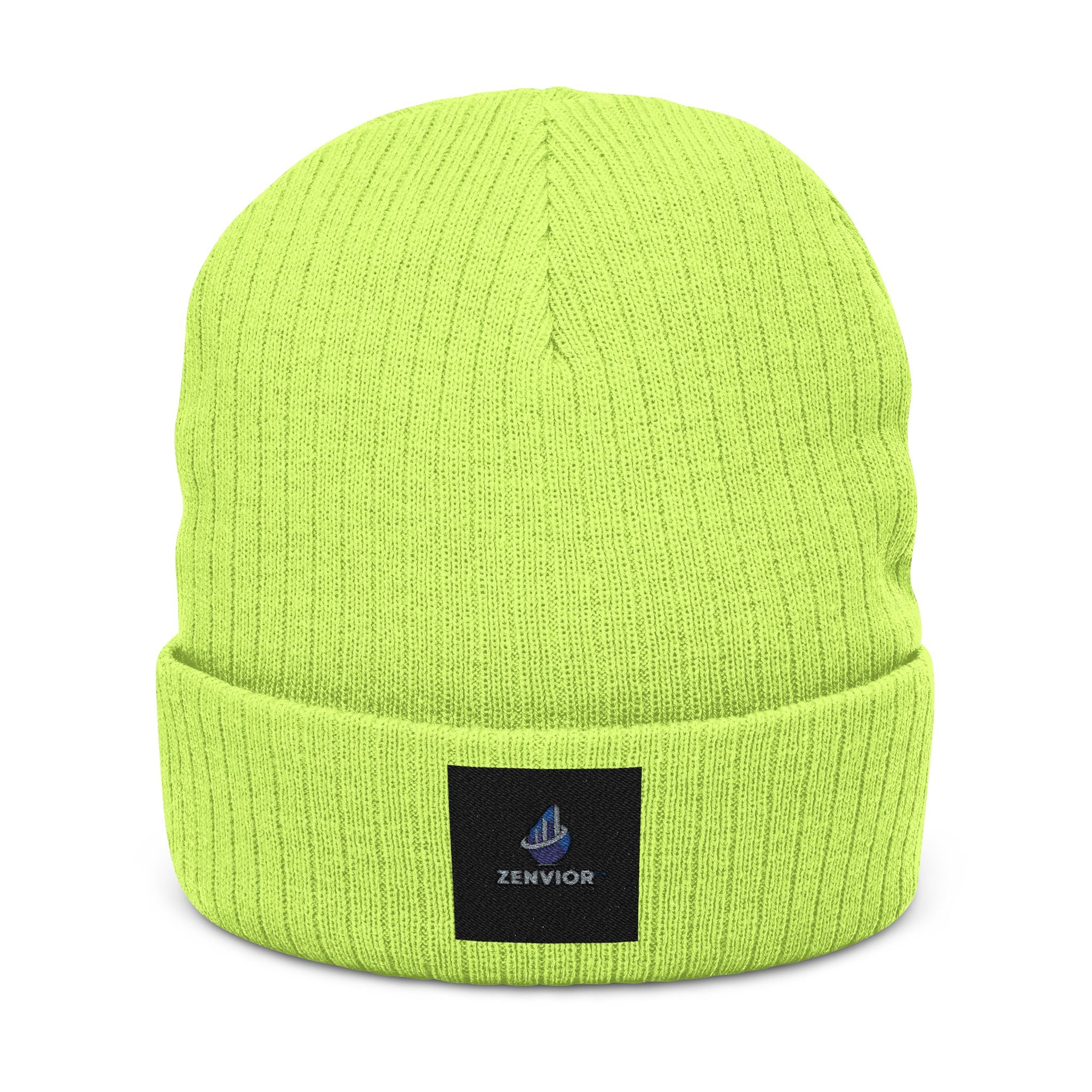 Gorro de Punto Acanalado Original | Tejido Doble Capa, Cálido y Cómodo