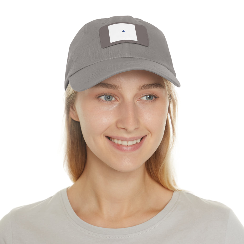 Gorra Dad Hat con Parche de Cuero Sintético | Zenvior Siempre Oro