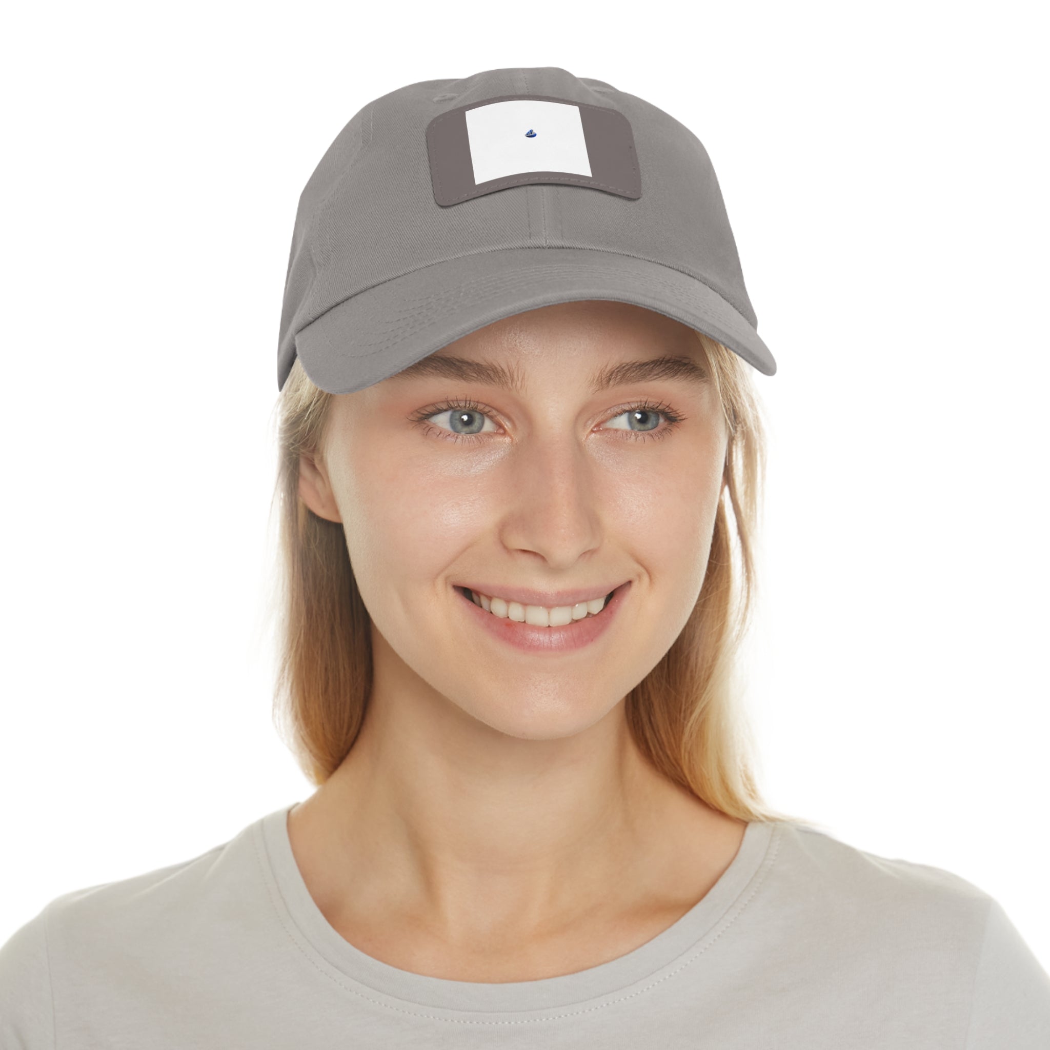 Gorra Dad Hat con Parche de Cuero Sintético | Zenvior Siempre Oro