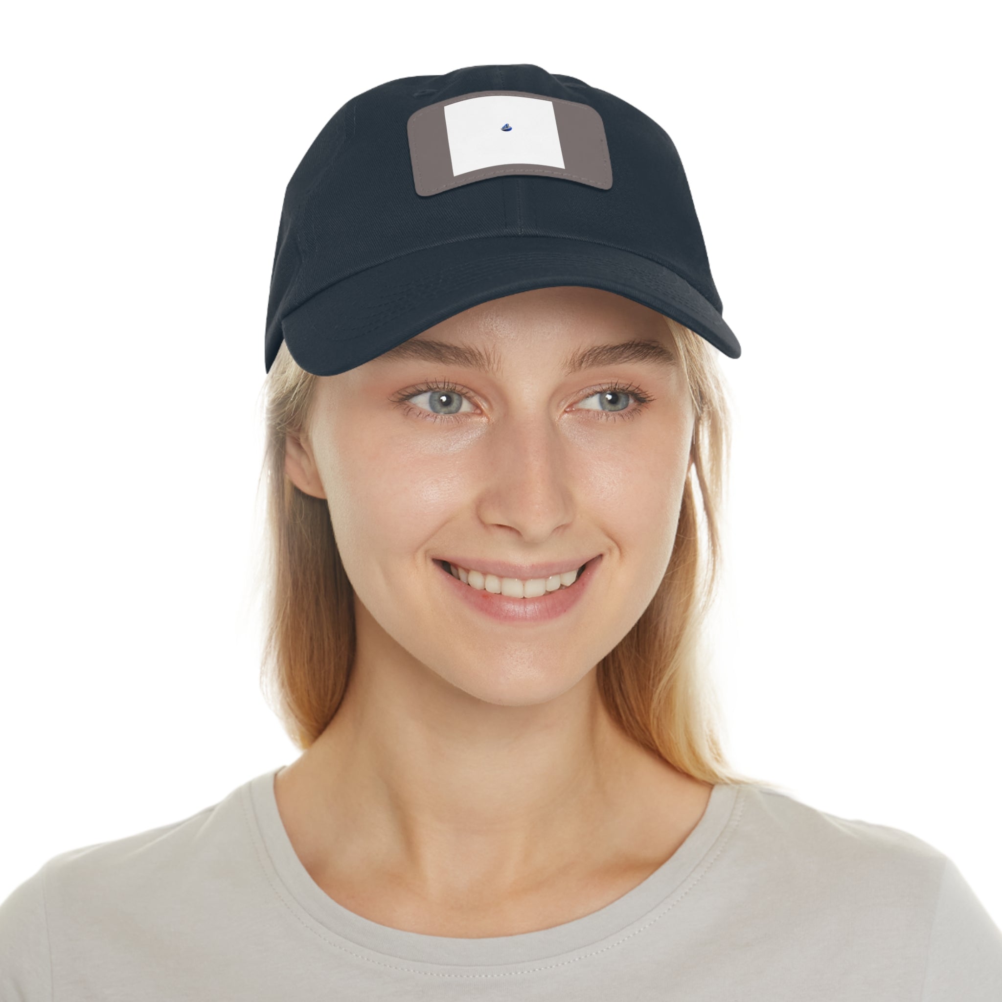 Gorra Dad Hat con Parche de Cuero Sintético | Zenvior Siempre Oro