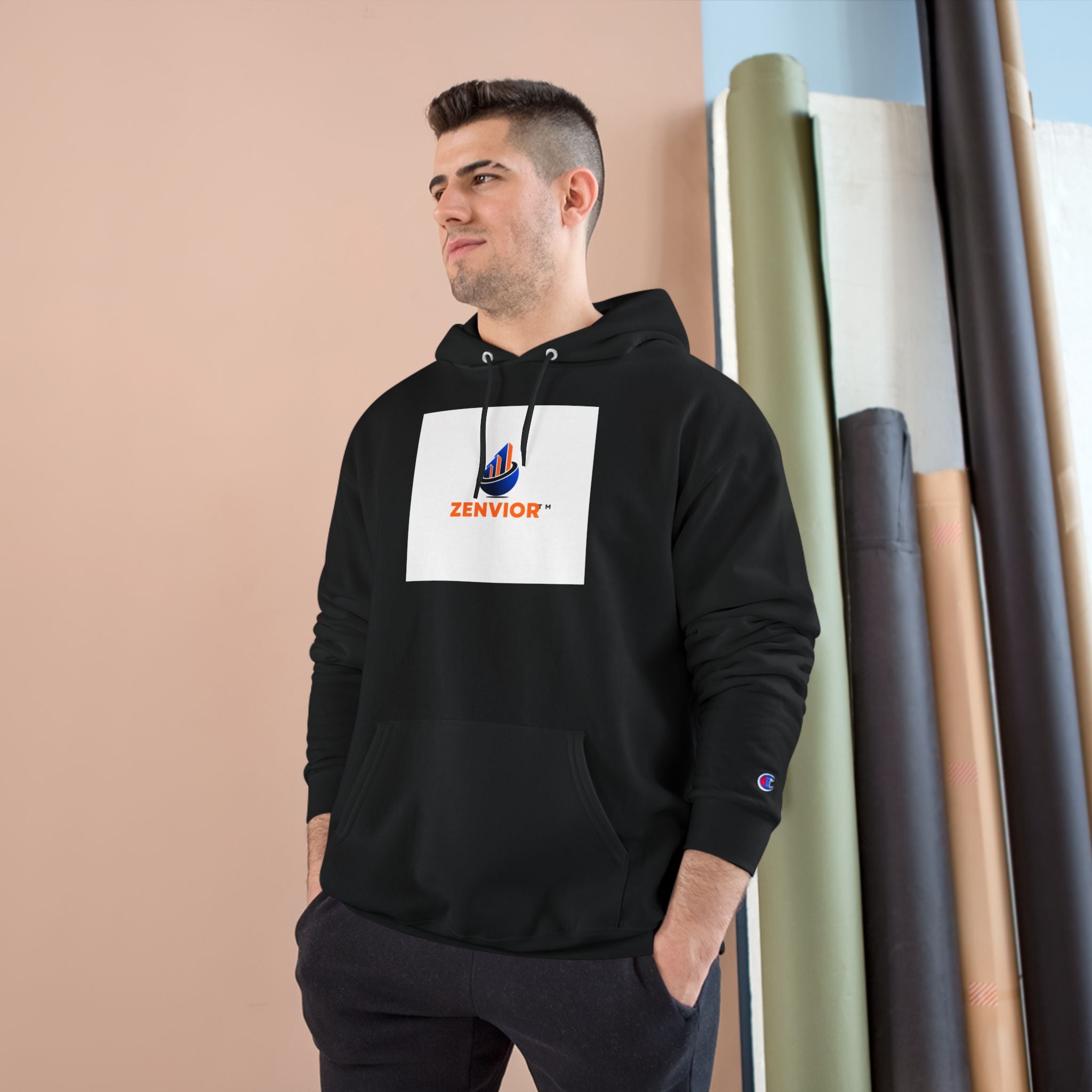 Sudadera Campeón original Polerón Campeón con capucha Hoodie Campeón S700