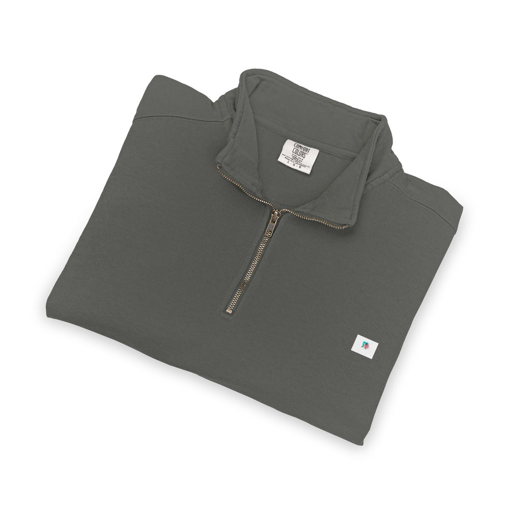 Sudadera Comfort Colors Sudadera 1/4 Zip Sudadera con cremallera unisex Sudadera premium de algodón Sudadera teñida en prenda Pulóver con cuello alto Ropa casual premium Comfort Colors original