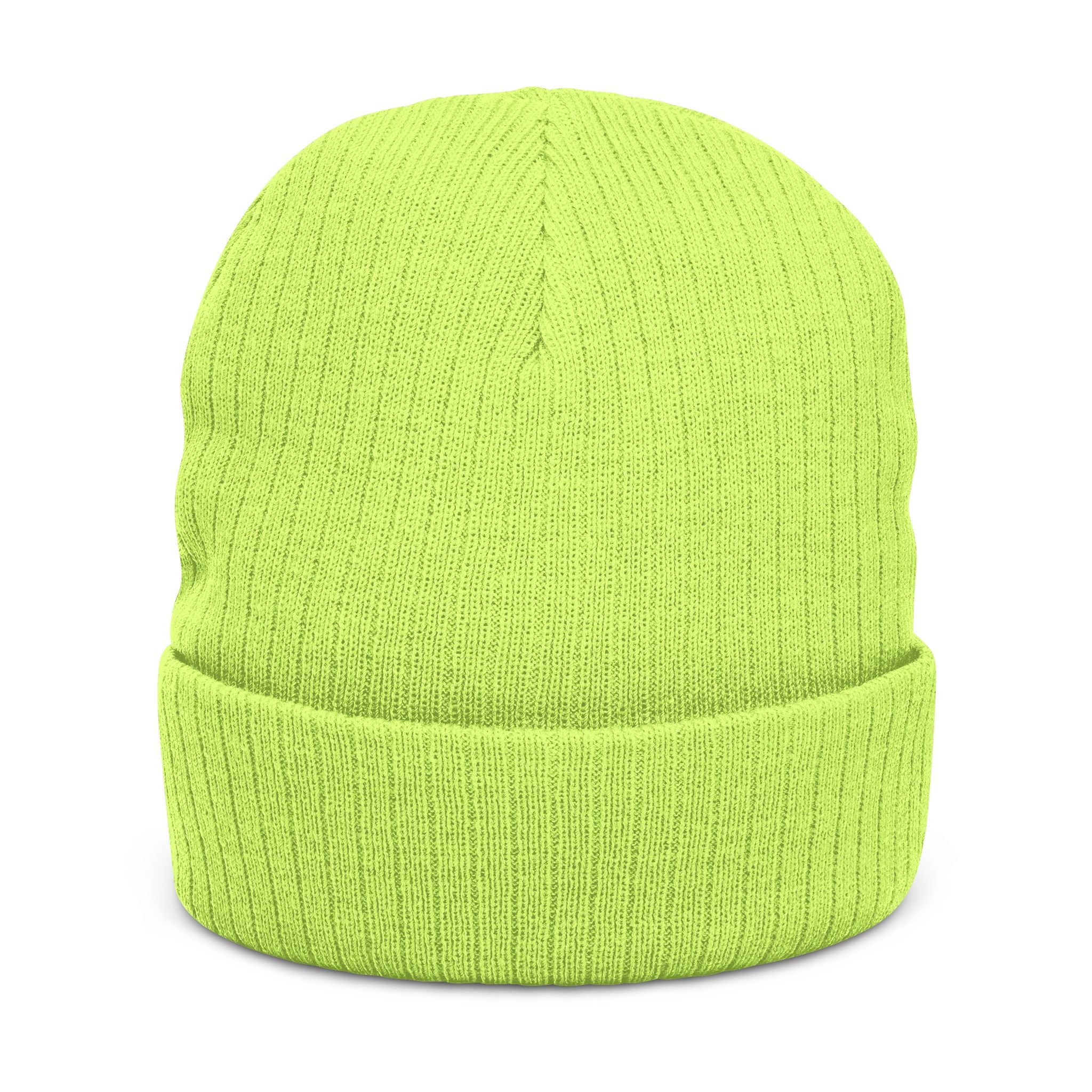 Gorro de Punto Acanalado Original | Tejido Doble Capa, Cálido y Cómodo