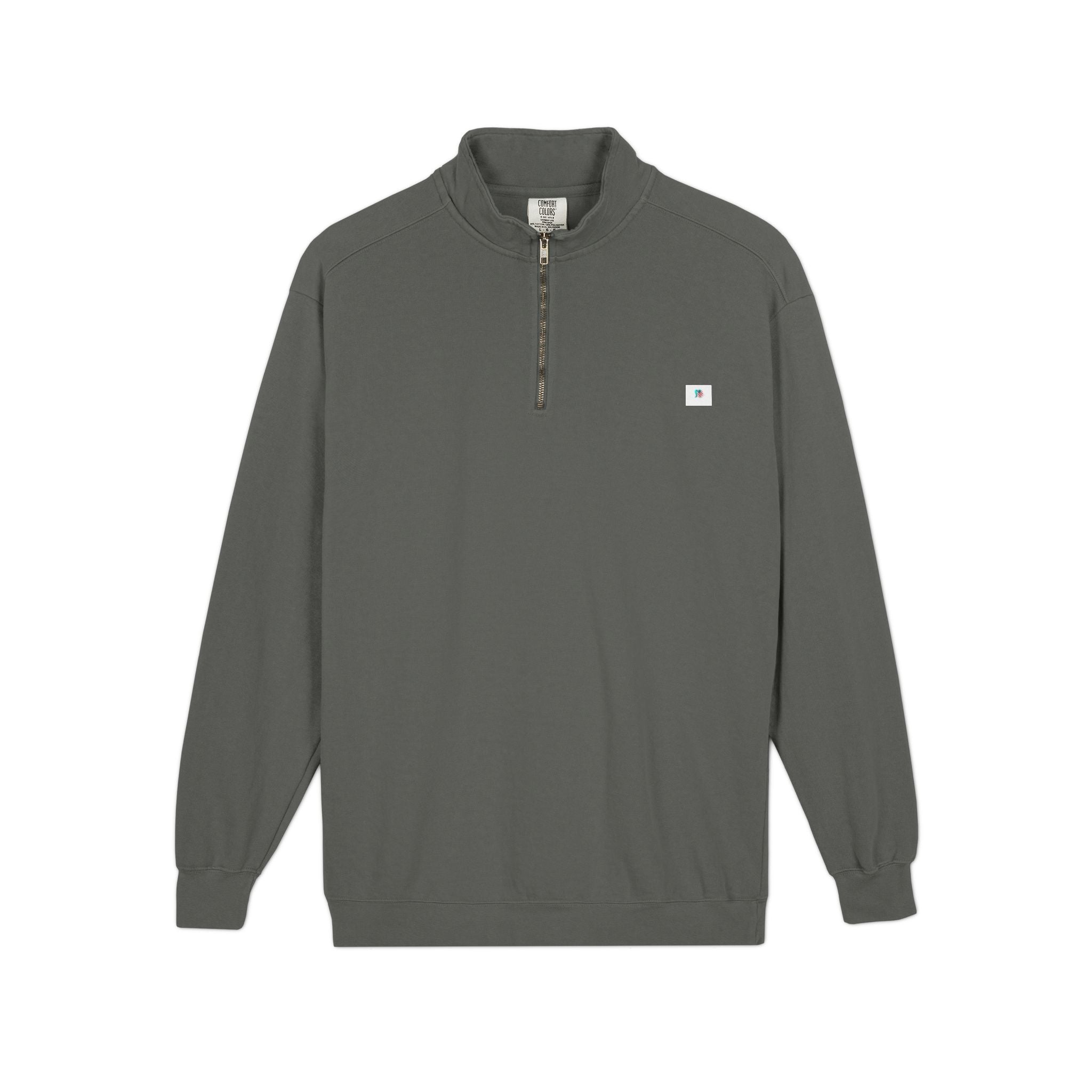 Sudadera Comfort Colors Sudadera 1/4 Zip Sudadera con cremallera unisex Sudadera premium de algodón Sudadera teñida en prenda Pulóver con cuello alto Ropa casual premium Comfort Colors original