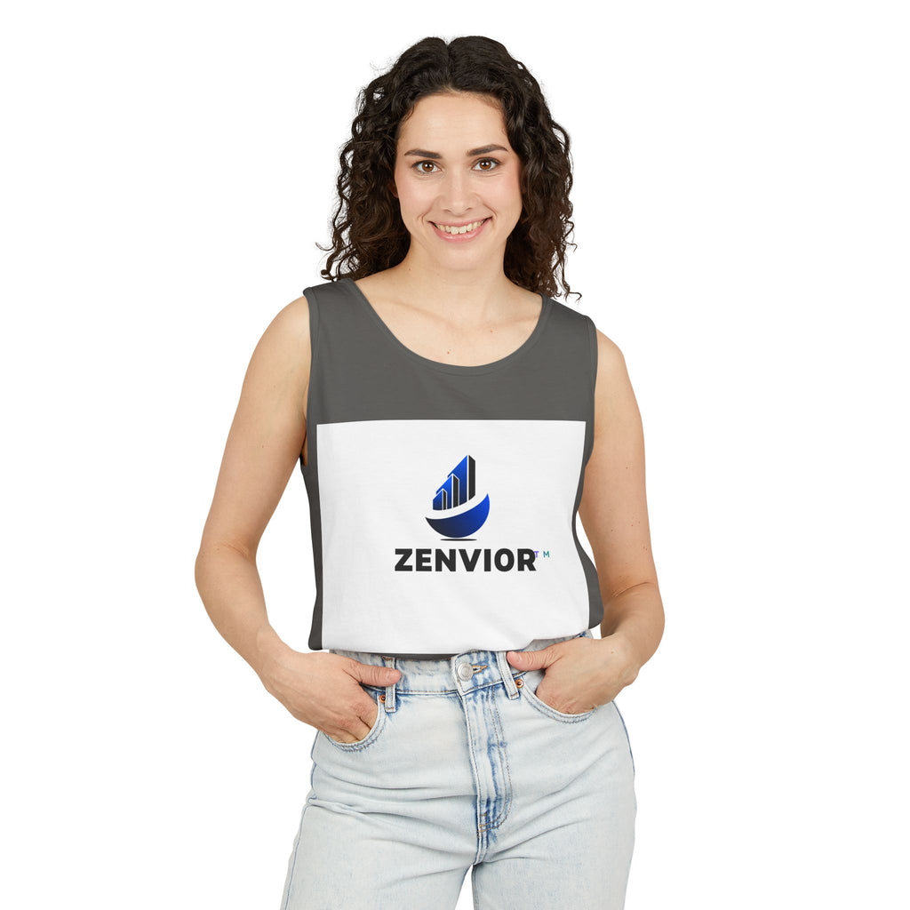 Camiseta sin Mangas Unisex Original Comfort Colors® Garment-Dyed | 100% Algodón Hilado en Anillo