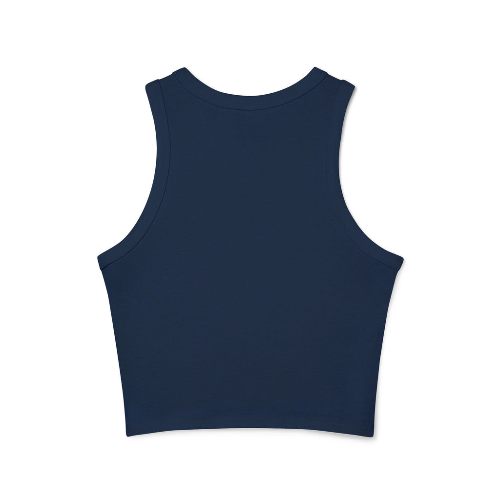 Camiseta Sin Mangas para Mujer Original | Algodón Airlume Premium, Ajuste Elástico y Cuello Alto