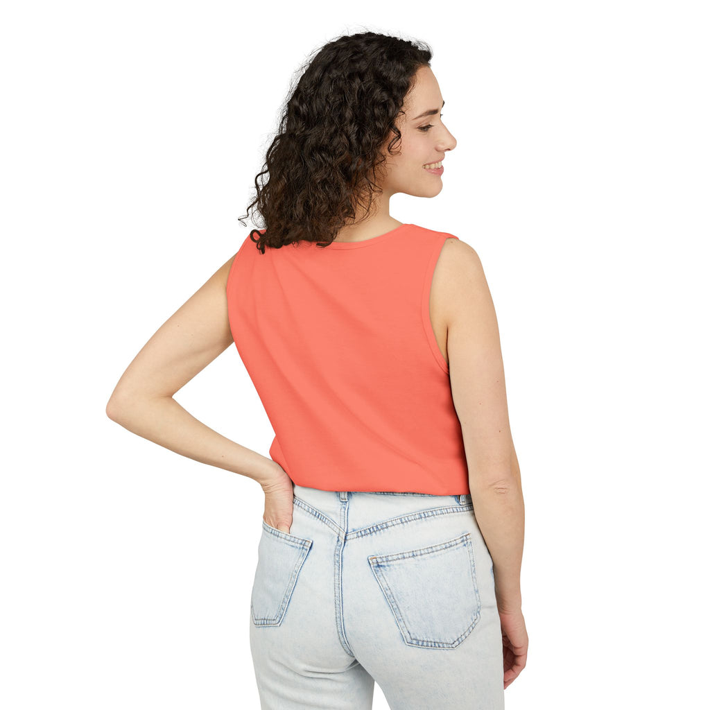 Camiseta sin Mangas Unisex Original Comfort Colors® Garment-Dyed | 100% Algodón Hilado en Anillo