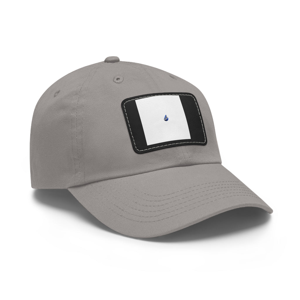 Gorra Dad Hat con Parche de Cuero Sintético | Zenvior Siempre Oro