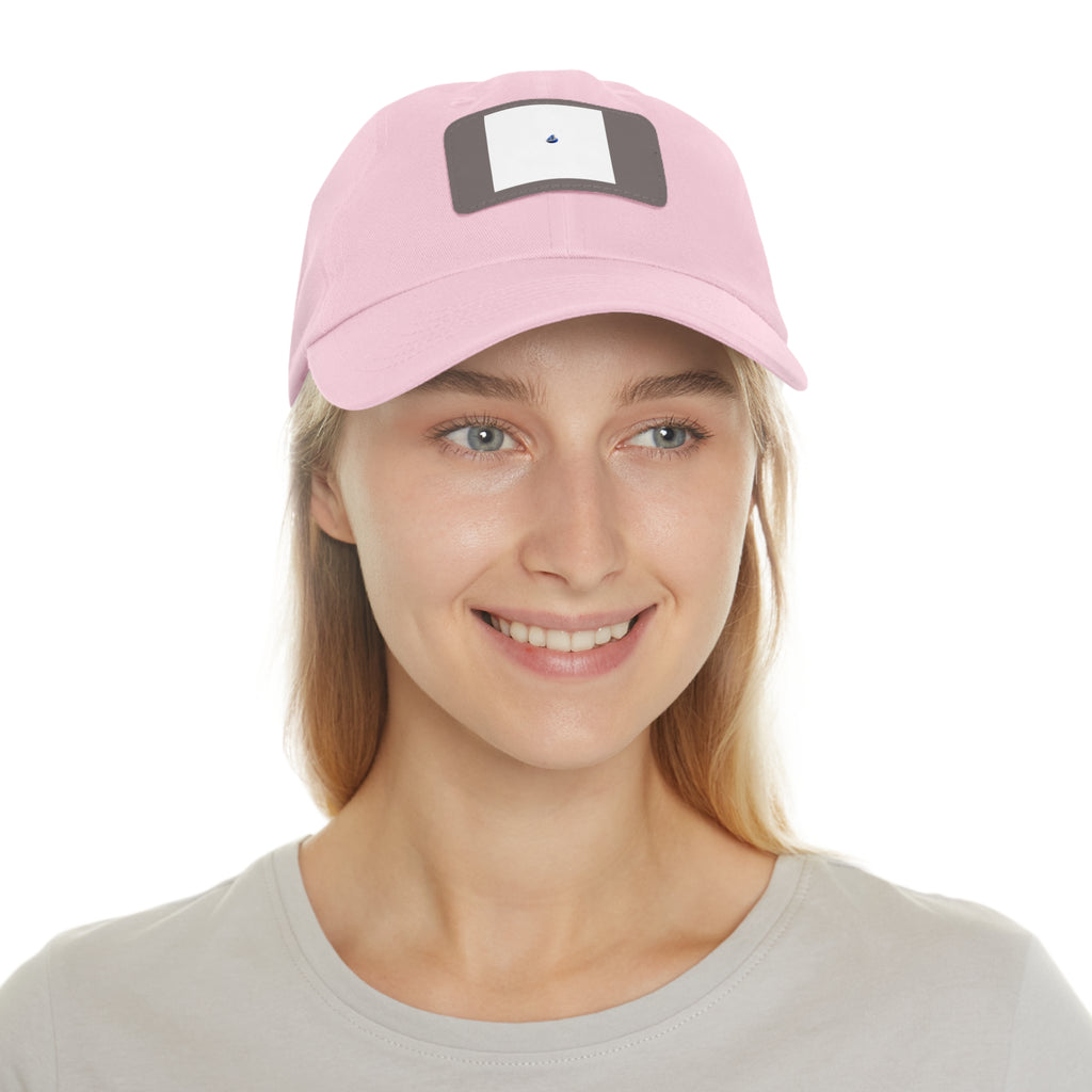 Gorra Dad Hat con Parche de Cuero Sintético | Zenvior Siempre Oro