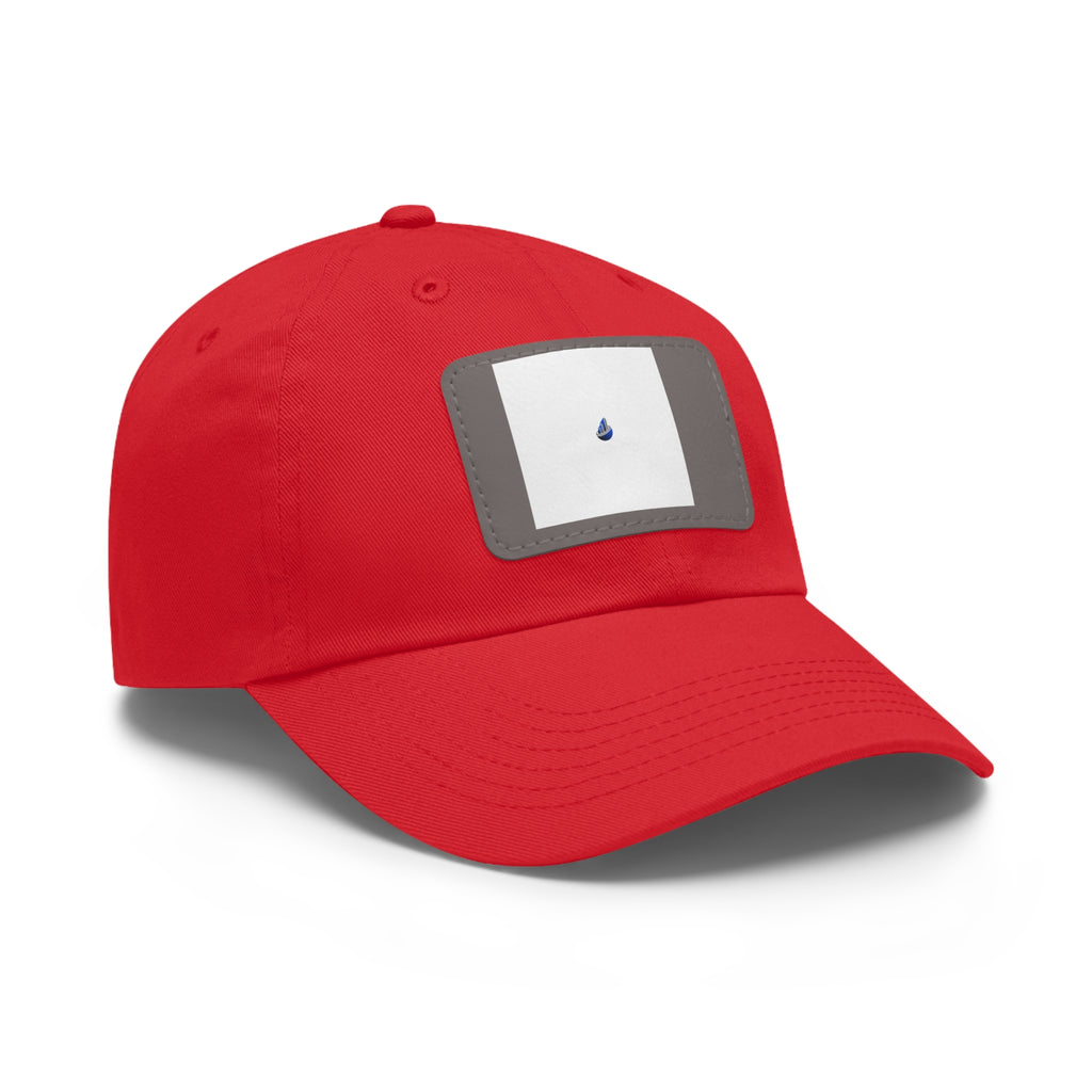 Gorra Dad Hat con Parche de Cuero Sintético | Zenvior Siempre Oro