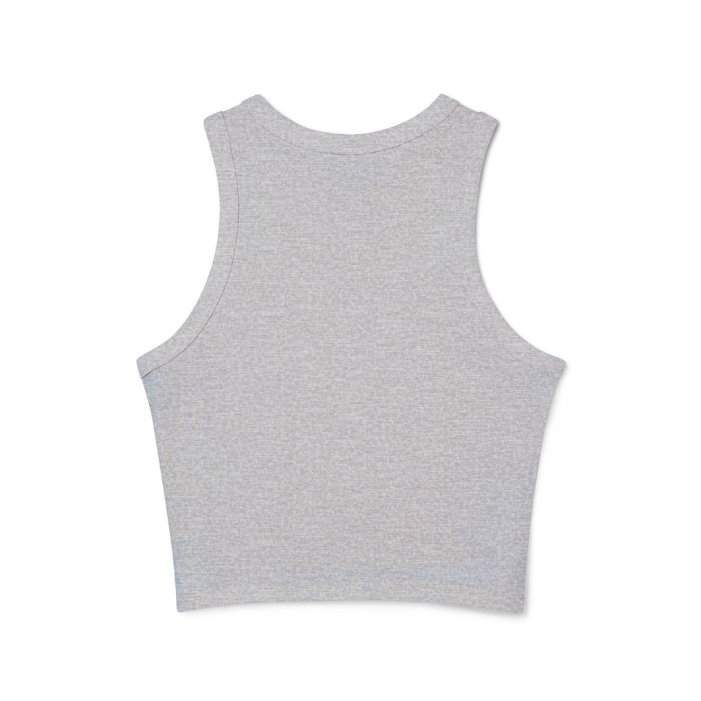Camiseta Sin Mangas para Mujer Original | Cuello Alto, Algodón Airlume Premium y Ajuste Elástico