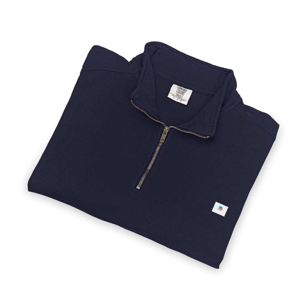 Sudadera Comfort Colors Sudadera 1/4 Zip Sudadera con cremallera unisex Sudadera premium de algodón Sudadera teñida en prenda Pulóver con cuello alto Ropa casual premium Comfort Colors original
