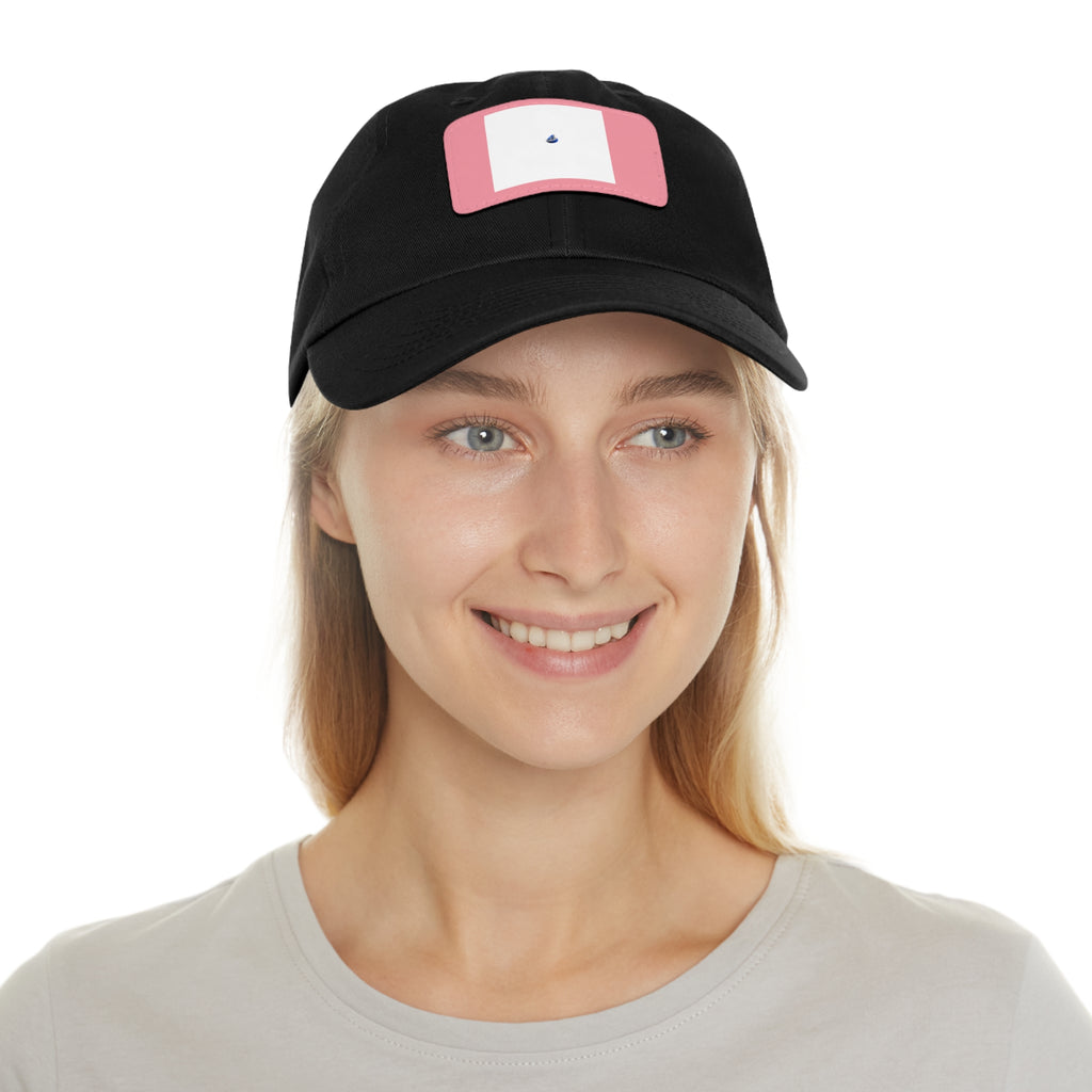 Gorra Dad Hat con Parche de Cuero Sintético | Zenvior Siempre Oro